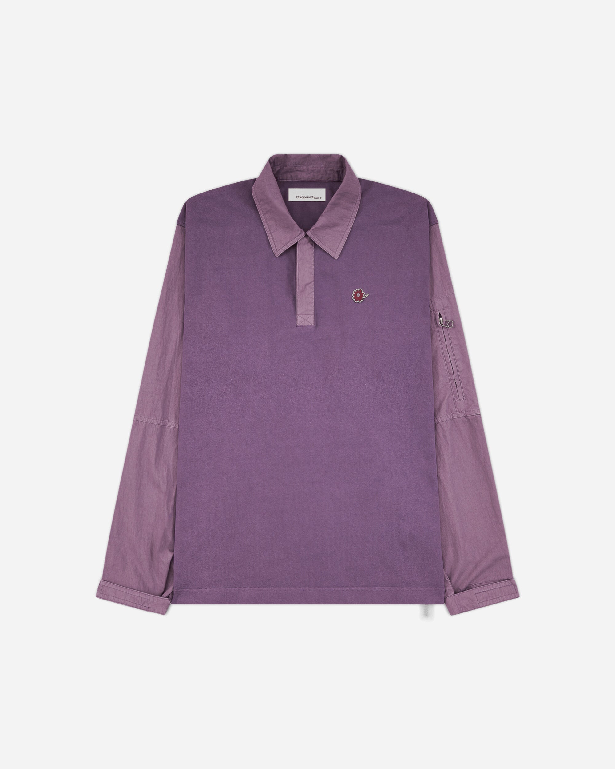 OAMC Peacemaker Flight Polo Lilac T-Shirts Top PCM2OT05AJE00236 36