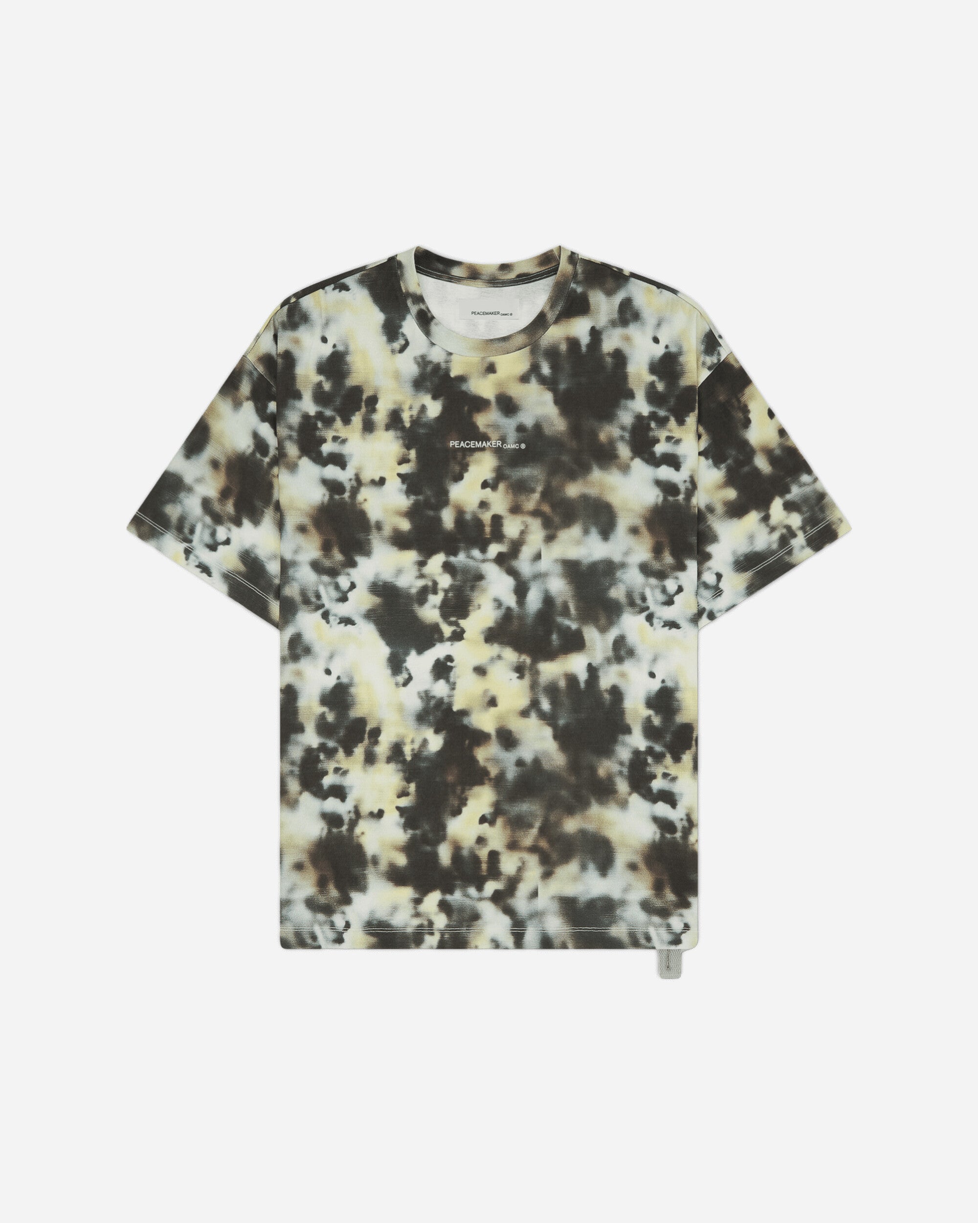 OAMC Peacemaker Loose Fit Tshirt Camo  Print Military Camo T-Shirts Top PCM2OT02FJE00654 54