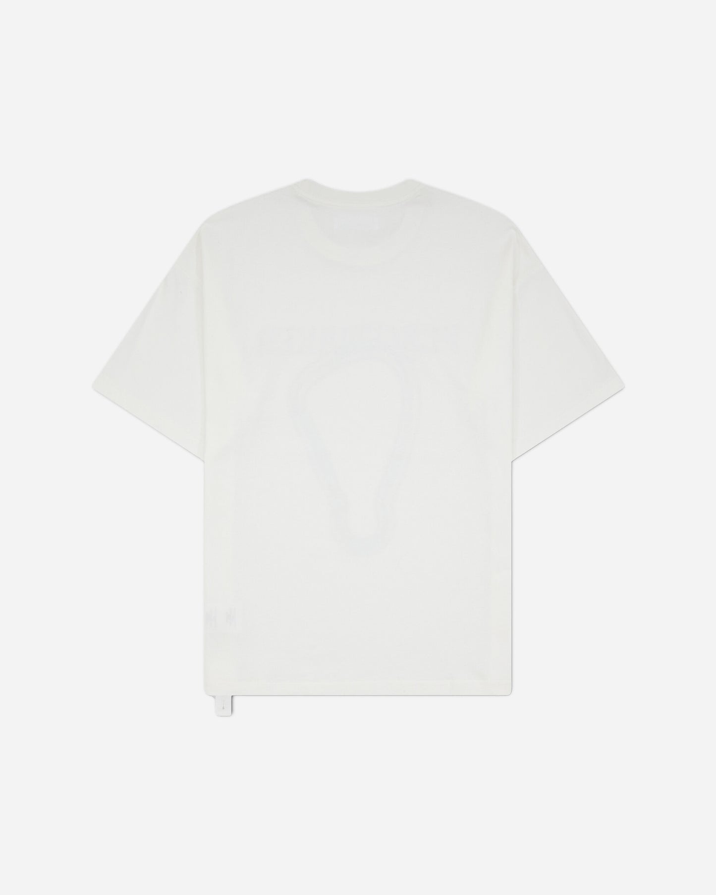 OAMC Peacemaker Loose Fit Tshirt Carabinier  Print White T-Shirts Top PCM2OT02NJE00201 01