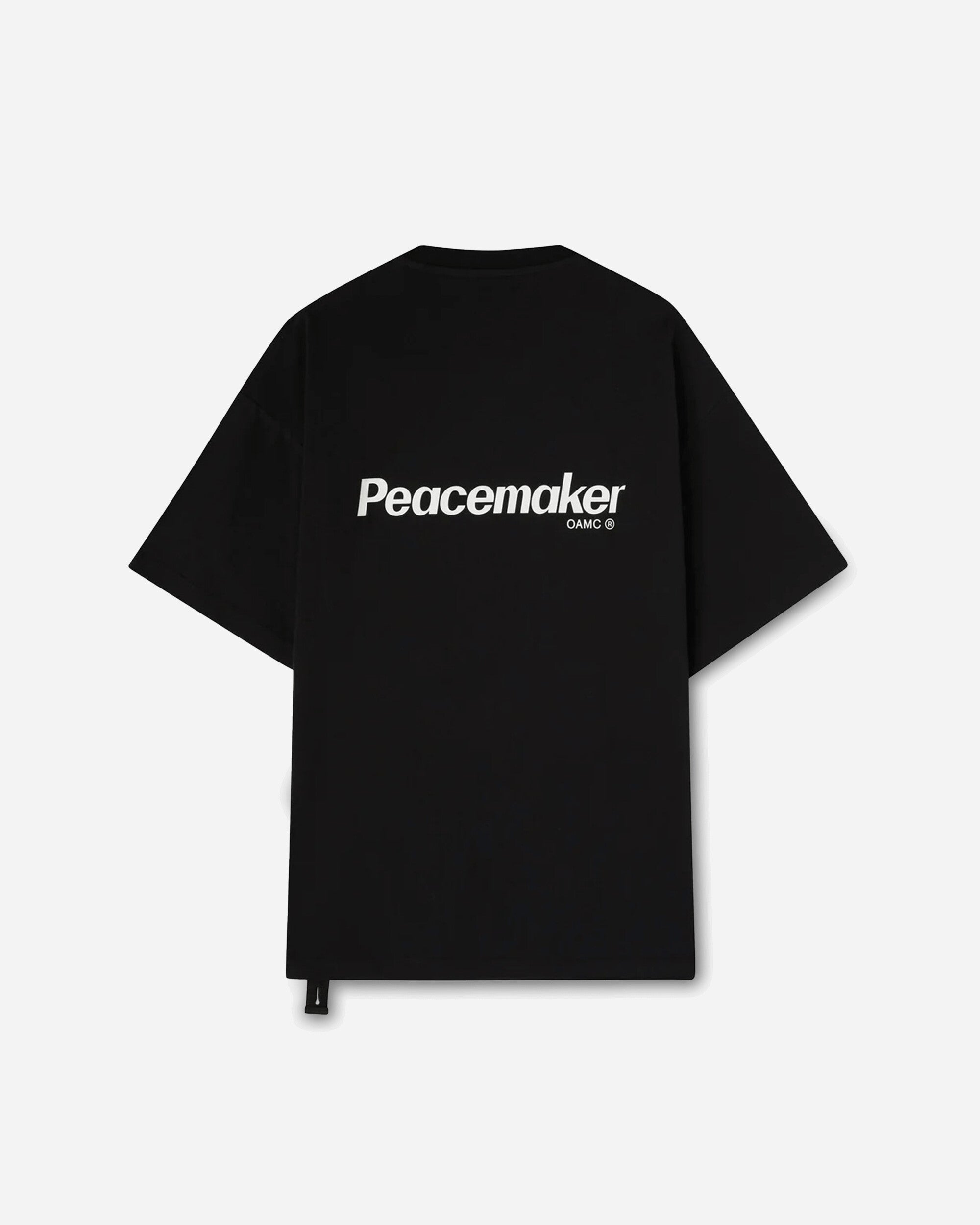 OAMC Peacemaker Peacemaker Dark Flower S/S Tshirt Black T-Shirts Top PCM1OT02FJE002099 BLK
