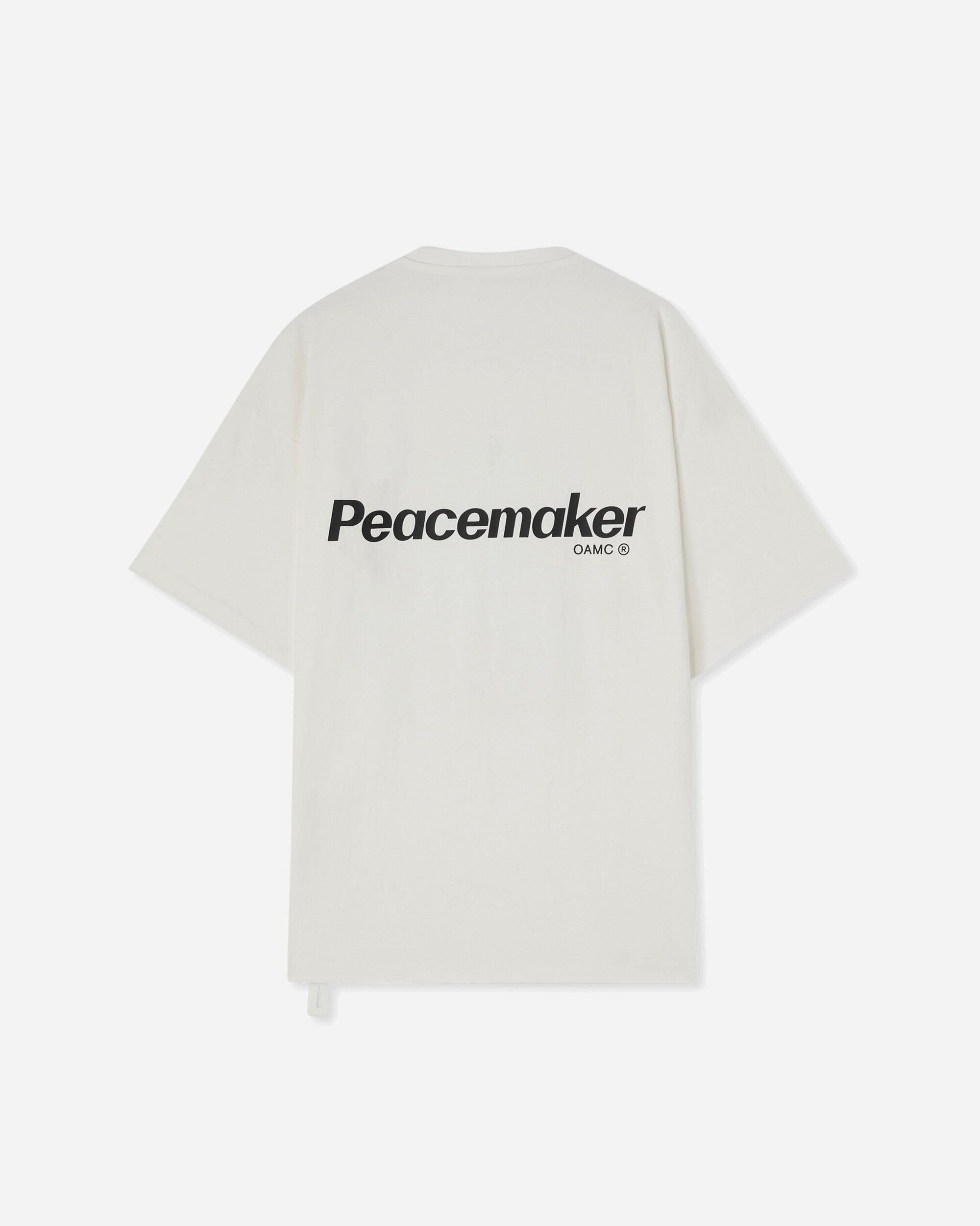 OAMC Peacemaker Peacemaker Dark Flower S/S Tshirt Snow White T-Shirts Top PCM1OT02FJE002002 WHT