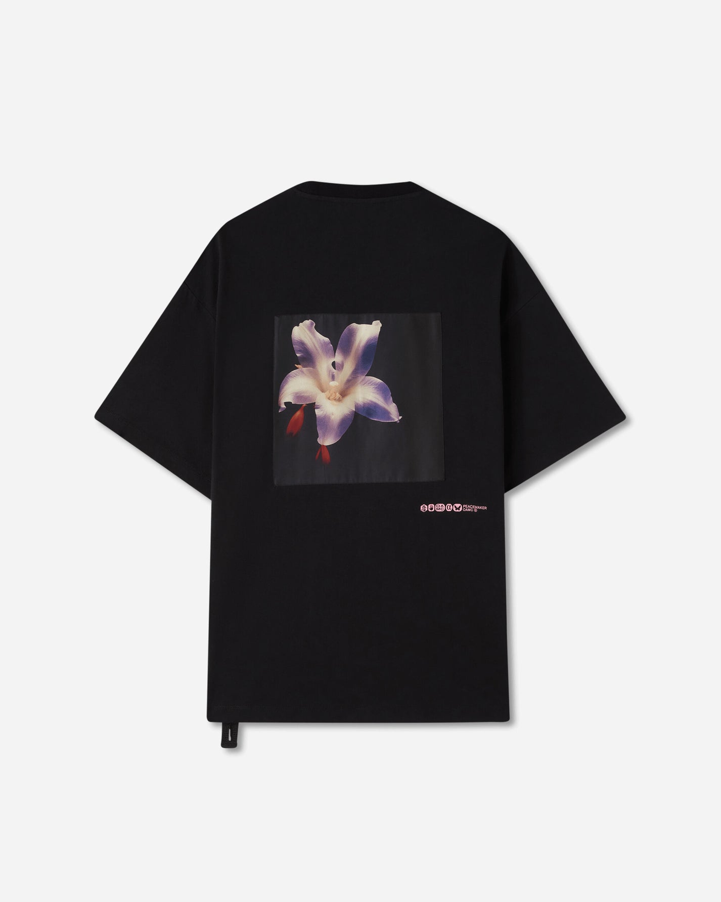 OAMC Peacemaker Peacemaker Flower S/S Tshirt Black T-Shirts Top PCM1OT02GJE002099 BLK