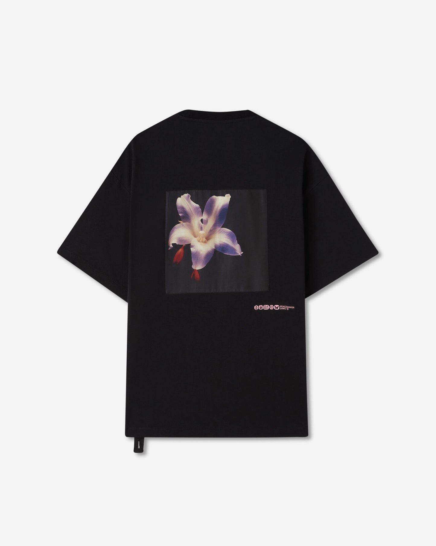 OAMC Peacemaker Peacemaker Flower S/S Tshirt Black T-Shirts Top PCM1OT02GJE002099 BLK