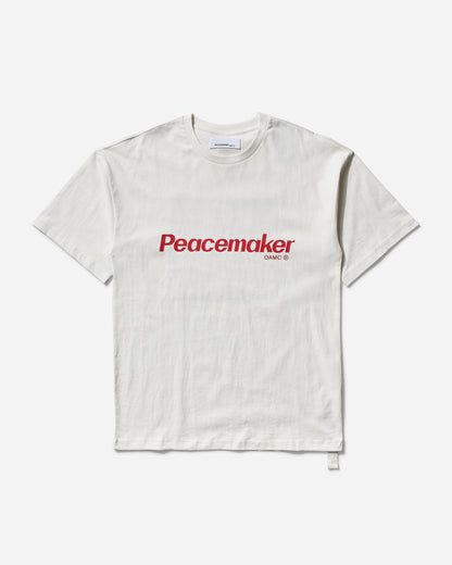 OAMC Peacemaker Peacemaker Flower S/S Tshirt Snow White T-Shirts Top PCM1OT02GJE002002 WHT