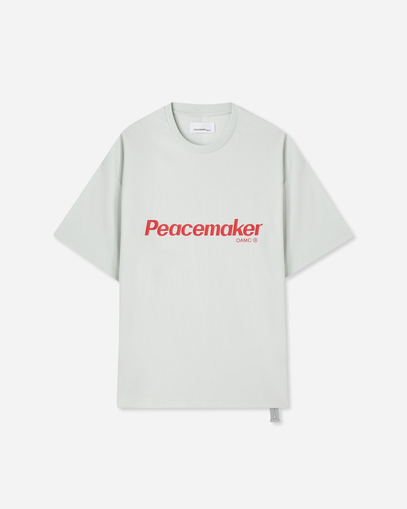OAMC Peacemaker Peacemaker Flower S/S Tshirt Ice Flow T-Shirts Top PCM1OT02GJE002091 ICE