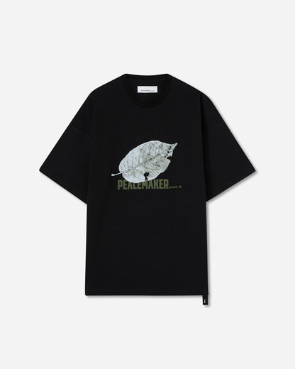 OAMC Peacemaker Peacemaker Leaf S/S Tshirt Black T-Shirts Top PCM1OT02QJE002099 BLK