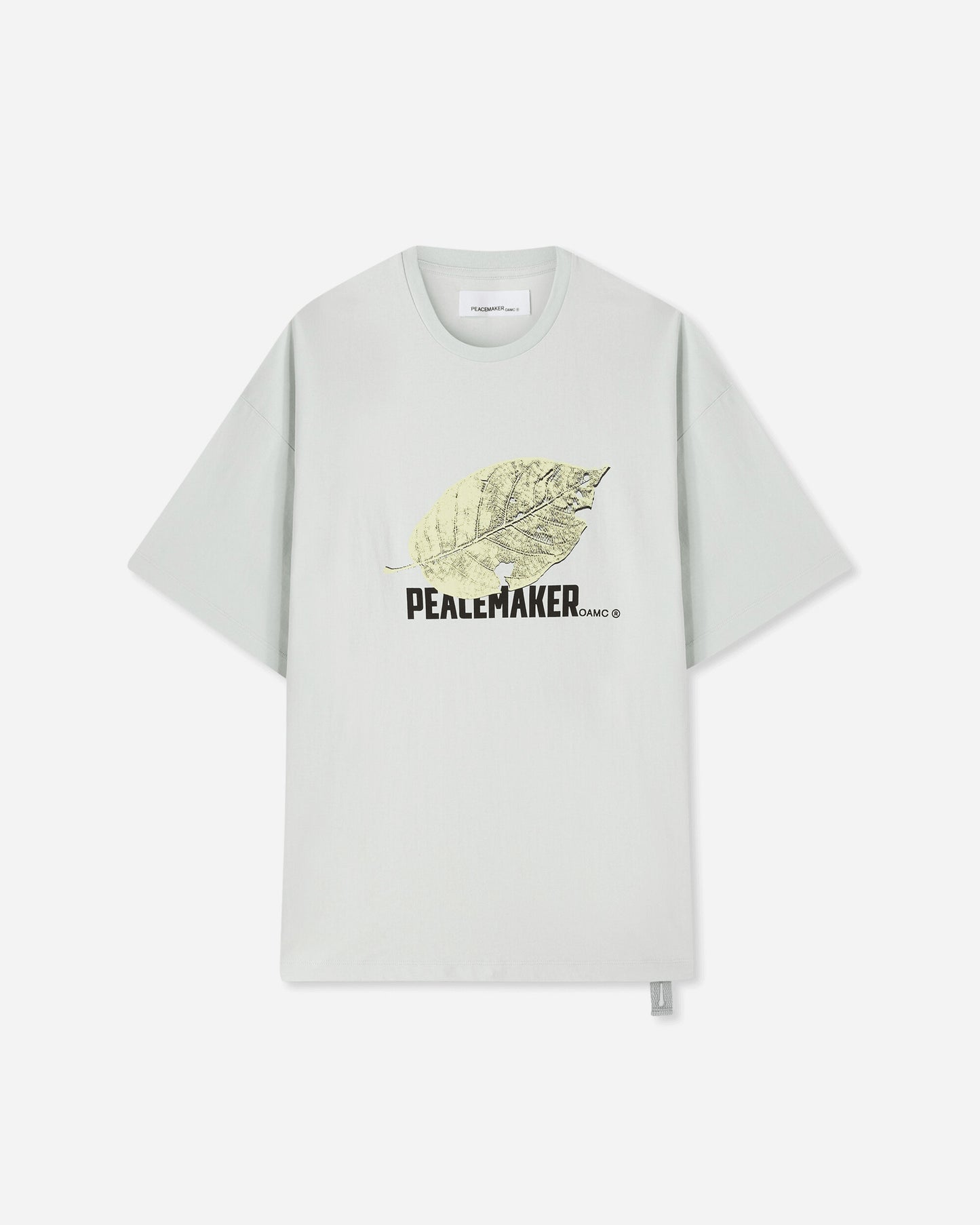OAMC Peacemaker Peacemaker Leaf S/S Tshirt Ice Flow T-Shirts Top PCM1OT02QJE002091 ICE