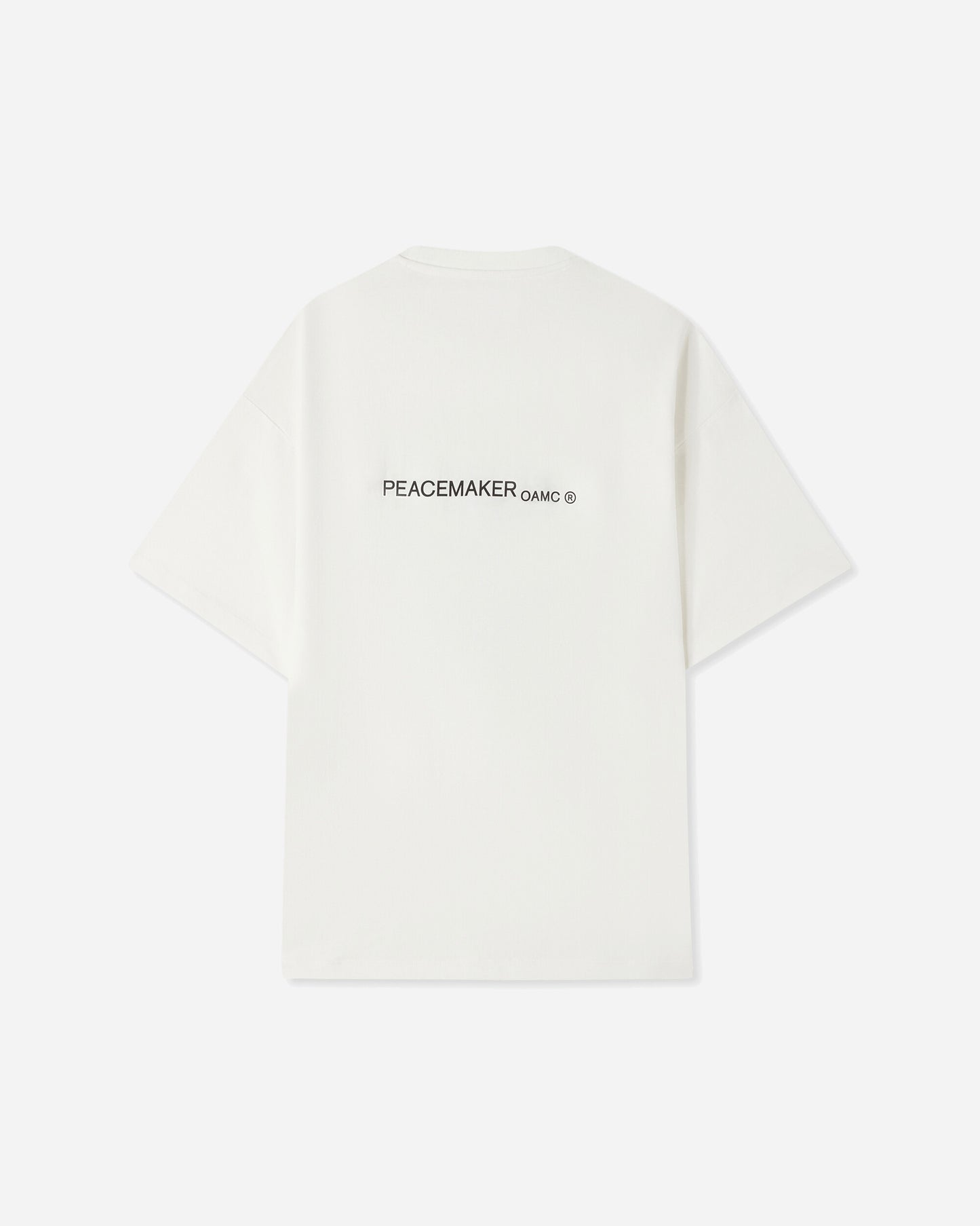 OAMC Peacemaker Peacemaker Lighter S/S Tshirt Snow White T-Shirts Top PCM1OT02RJE002002 WHT