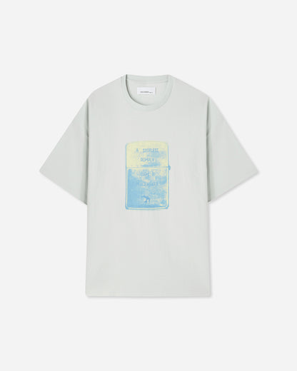 OAMC Peacemaker Peacemaker Lighter S/S Tshirt Ice Flow T-Shirts Top PCM1OT02RJE002091 ICE