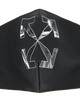 Off-White Carav Arrow Simple Mask Black Grey   Homeware Design Items OMRG003F21FAB003 1009