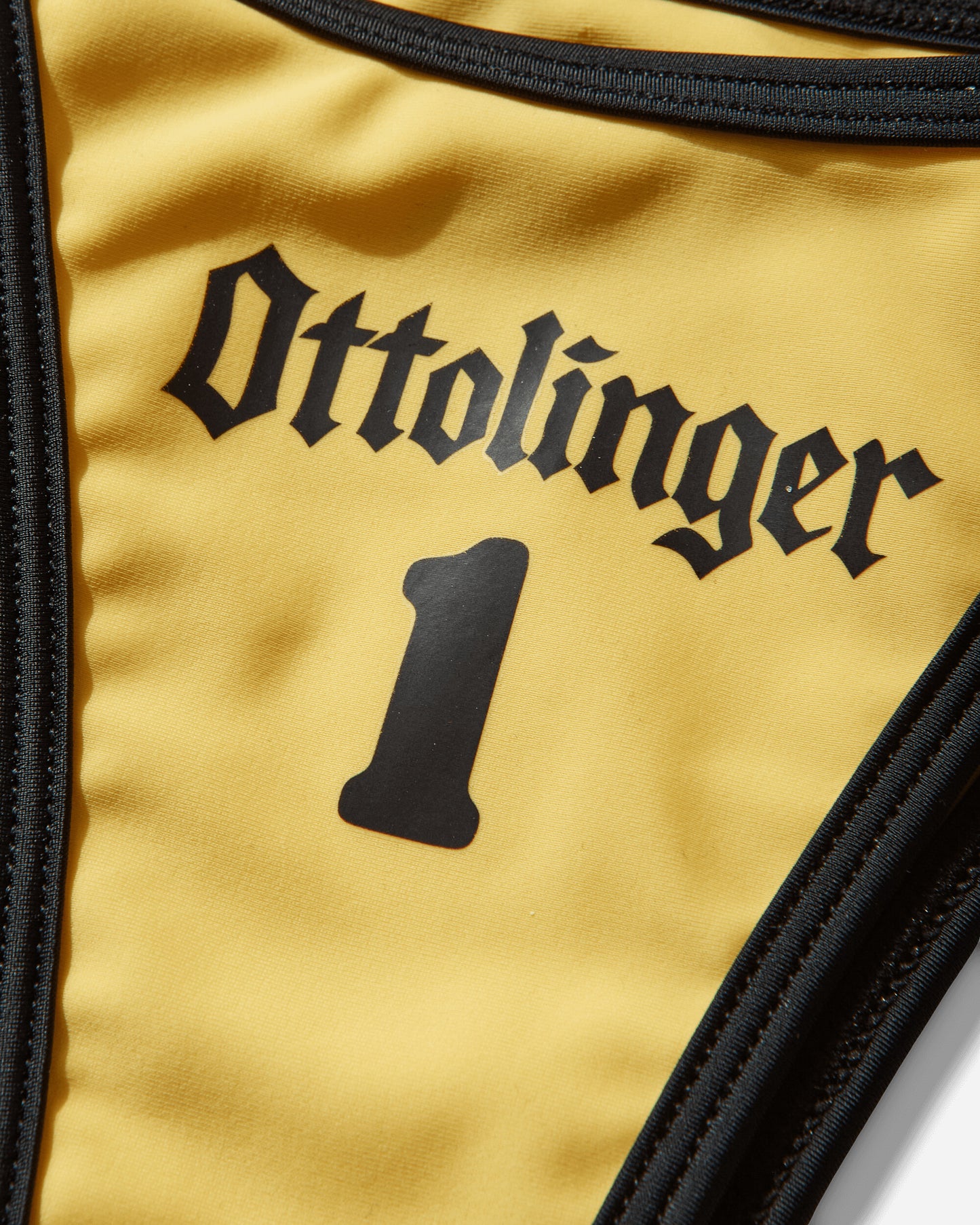 Ottolinger Bikini Set Yellow Black Yellow/Black Swimwear Bikinis 102-801828-02 YLWBLK