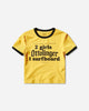 Ottolinger 2 Girls 1 Surfboard Tee Yellow Black Yellow/Black T-Shirts Shortsleeve 102-110103-02 YLWBLK
