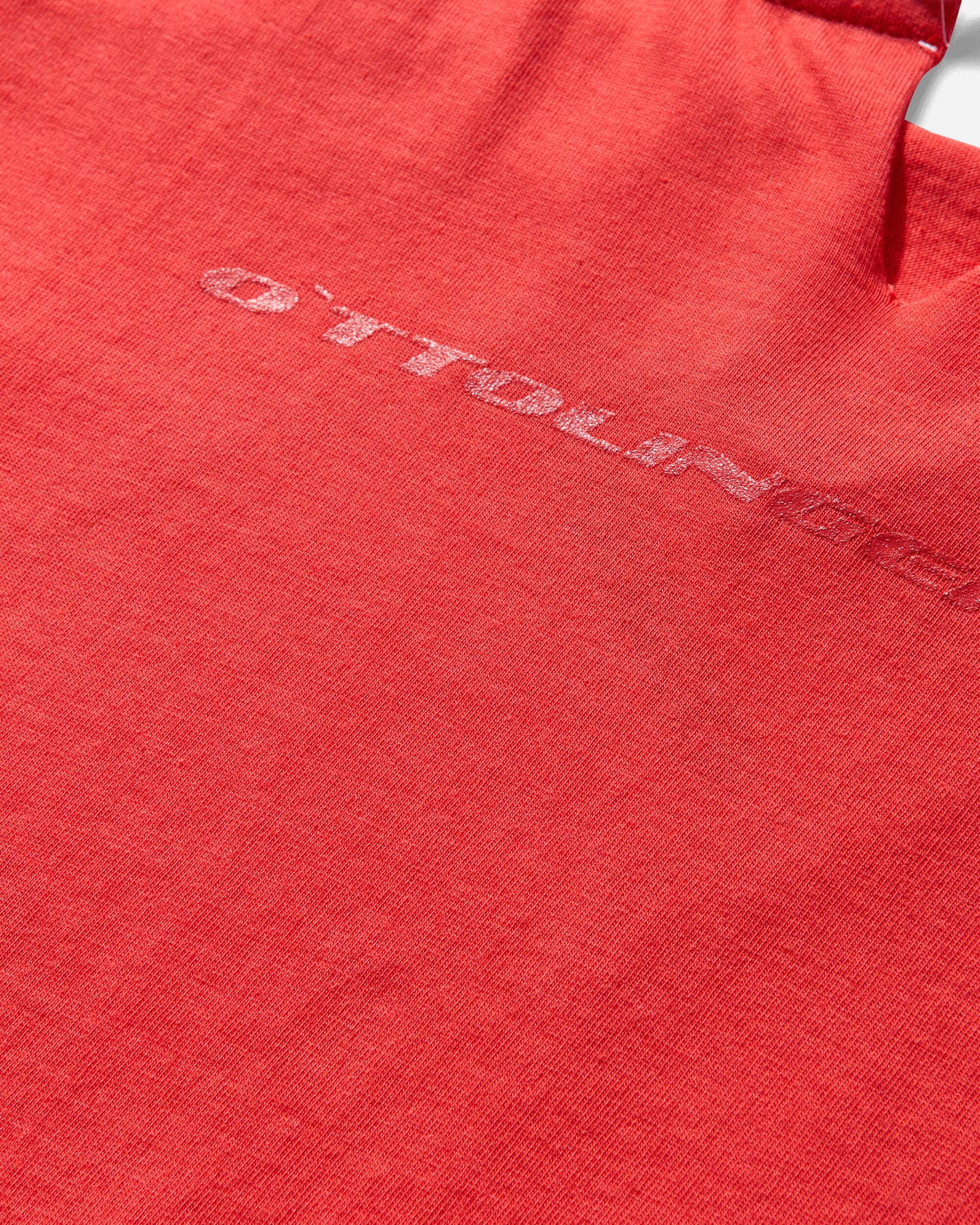 Ottolinger Wmns Cut Out T-Shirt Red T-Shirts Shortsleeve 11510401501 RED