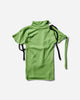 Ottolinger Wmns Strap Knit T-Shirt Green T-Shirts Shortsleeve 2204010309 GRN