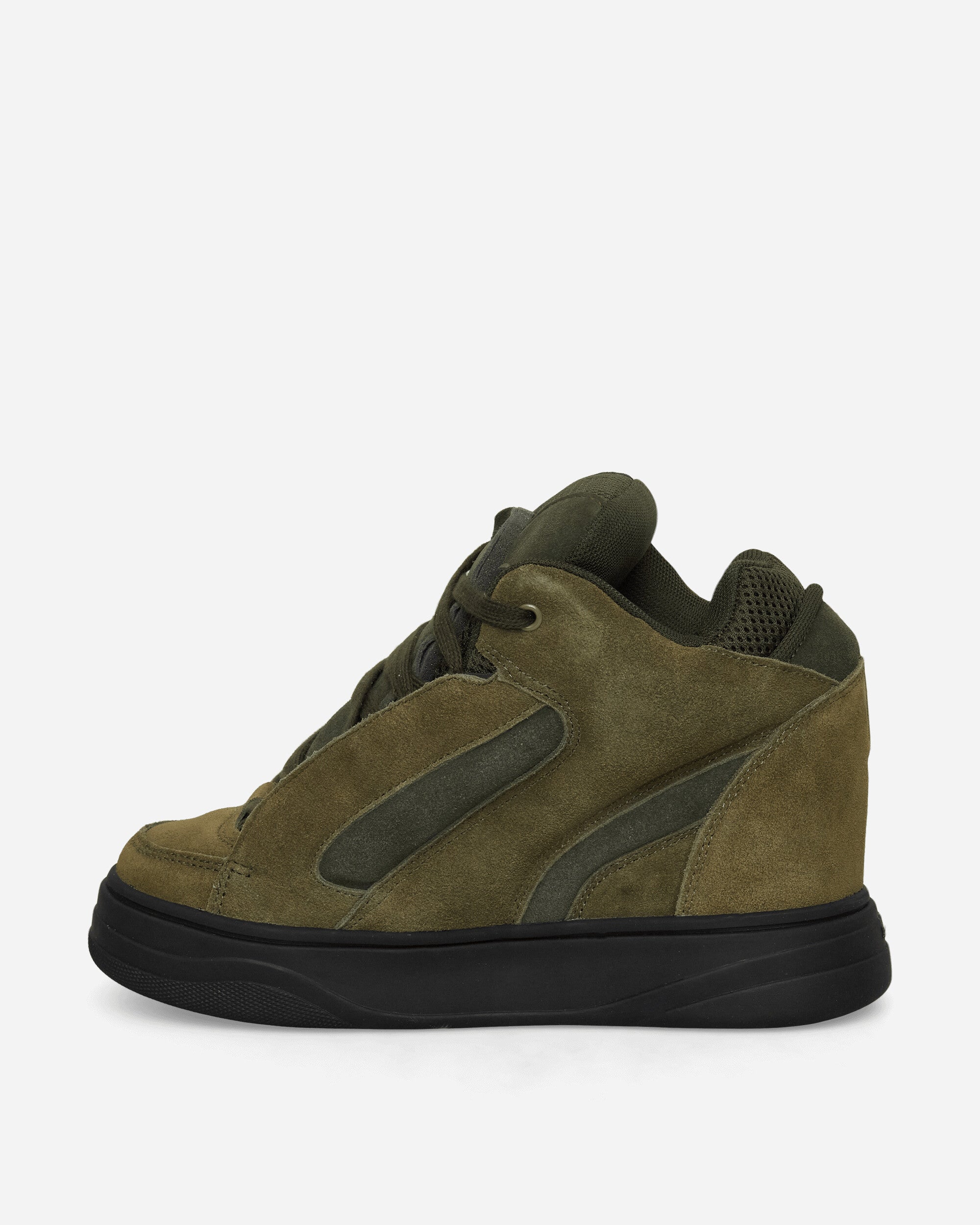 Ottolinger Wmns Sneaker Heel Khaki Sneakers High 131-900231-04 GRN