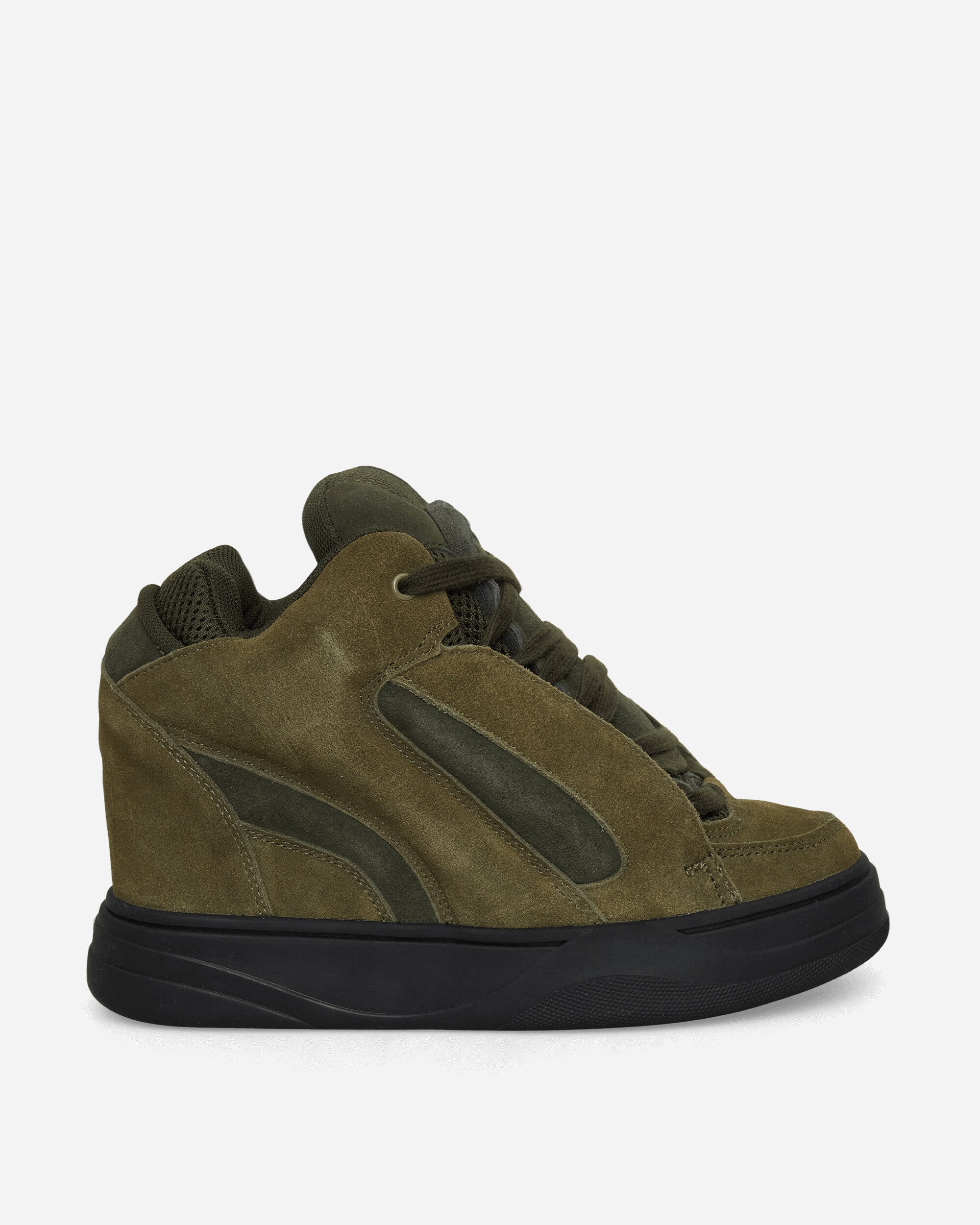 Ottolinger Wmns Sneaker Heel Khaki Sneakers High 131-900231-04 GRN