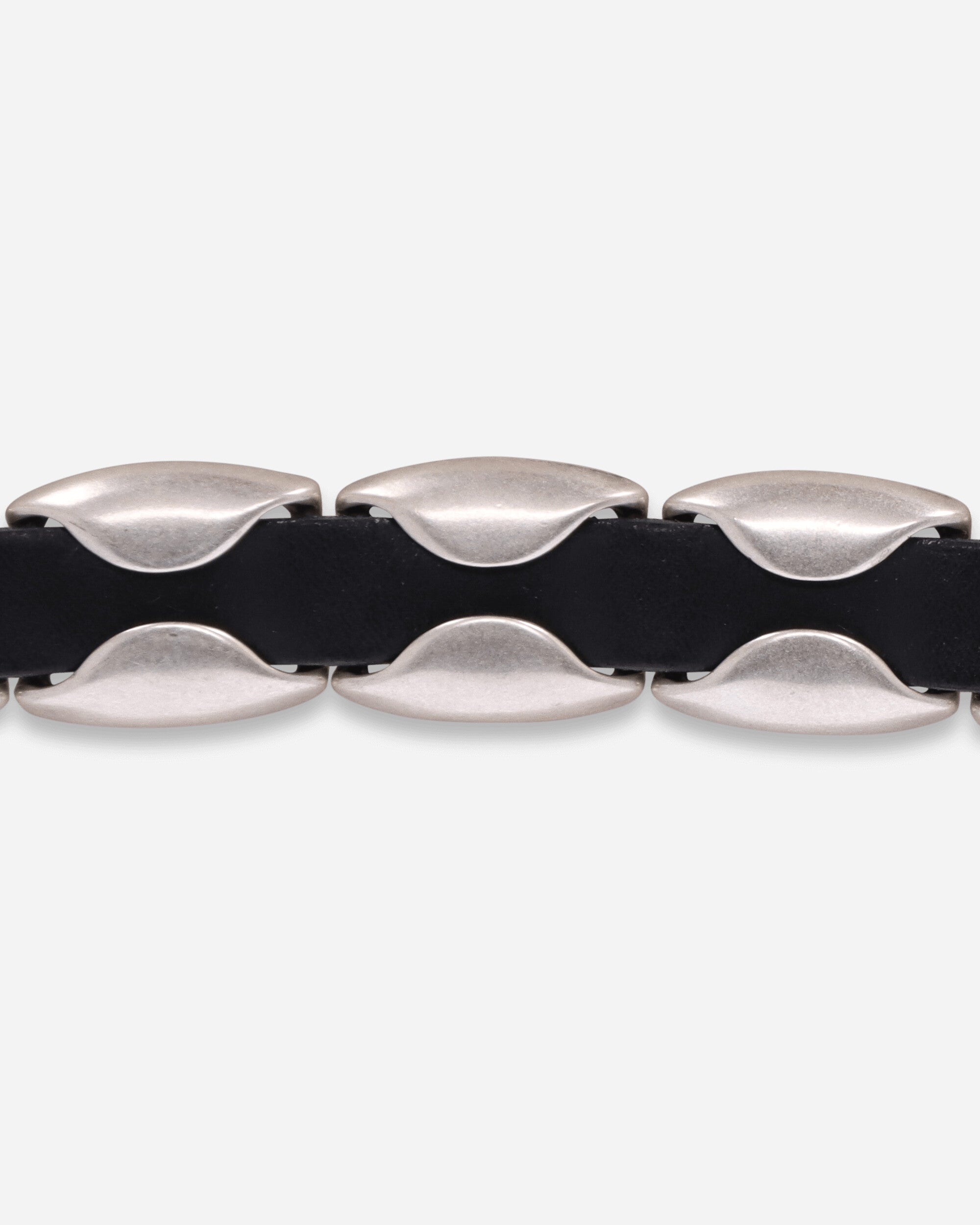 Our Legacy Billow Belt Oily Black Leather Belts Belt A2268BOI 001