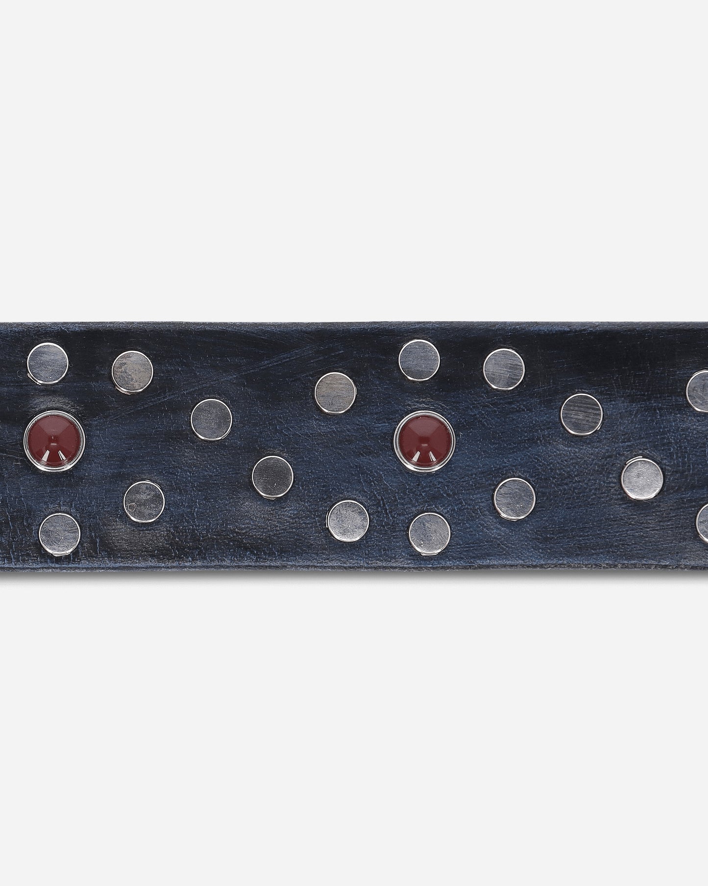 Our Legacy Vortex Belt Vintage Black Ocean Leather Belts Belt A2268VVB 001