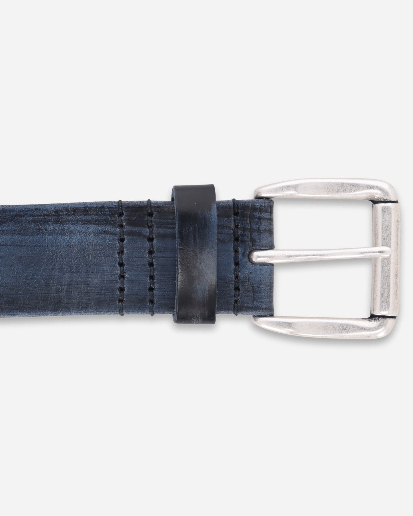 Our Legacy Vortex Belt Vintage Black Ocean Leather Belts Belt A2268VVB 001