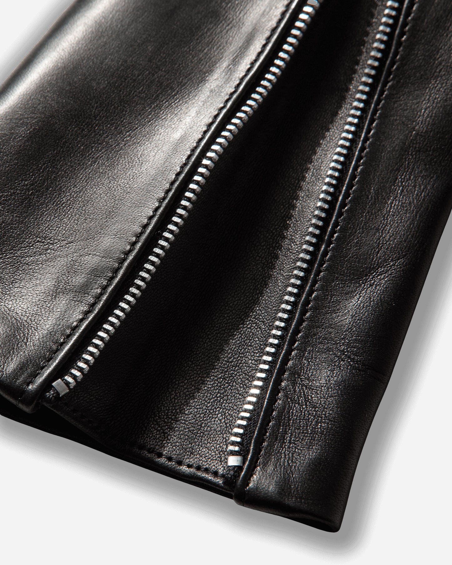 Our Legacy Wmns Zipped Dining Glove Black Nappa Gloves and Scarves Gloves A2268ZBL 001