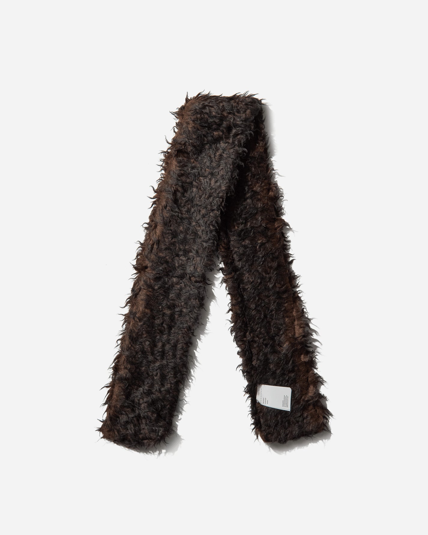 Our Legacy Floss Scarf Ombre Brown Hairy Wool	 Gloves and Scarves Scarves and Warmneck A4258FO 001