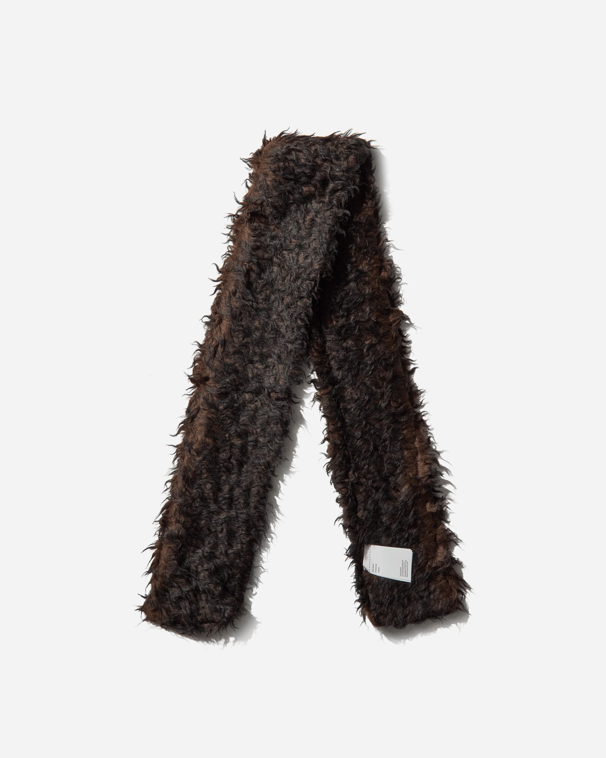 Our Legacy Floss Scarf Ombre Brown Hairy Wool	 Gloves and Scarves Scarves and Warmneck A4258FO 001