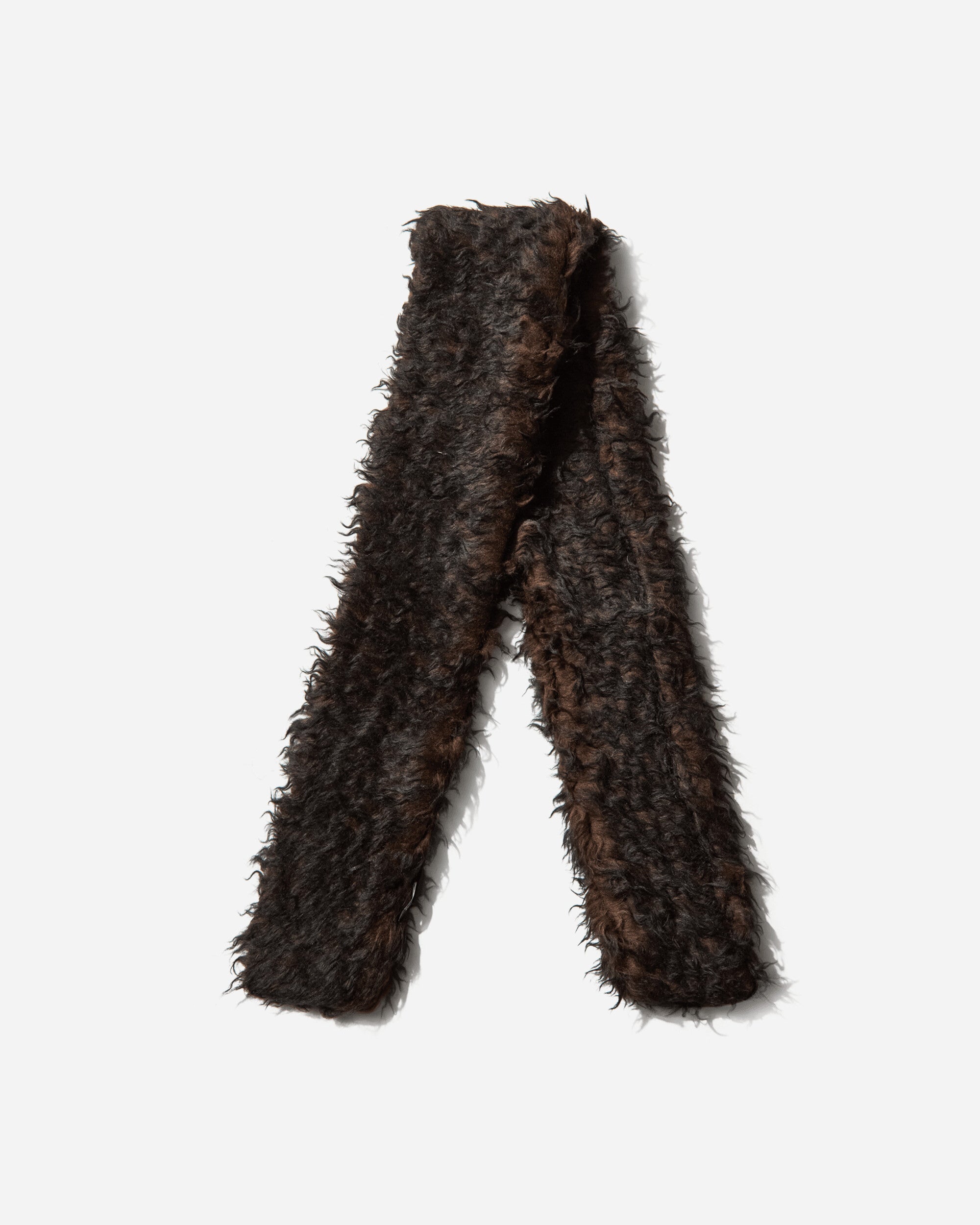 Our Legacy Floss Scarf Ombre Brown Hairy Wool	 Gloves and Scarves Scarves and Warmneck A4258FO 001