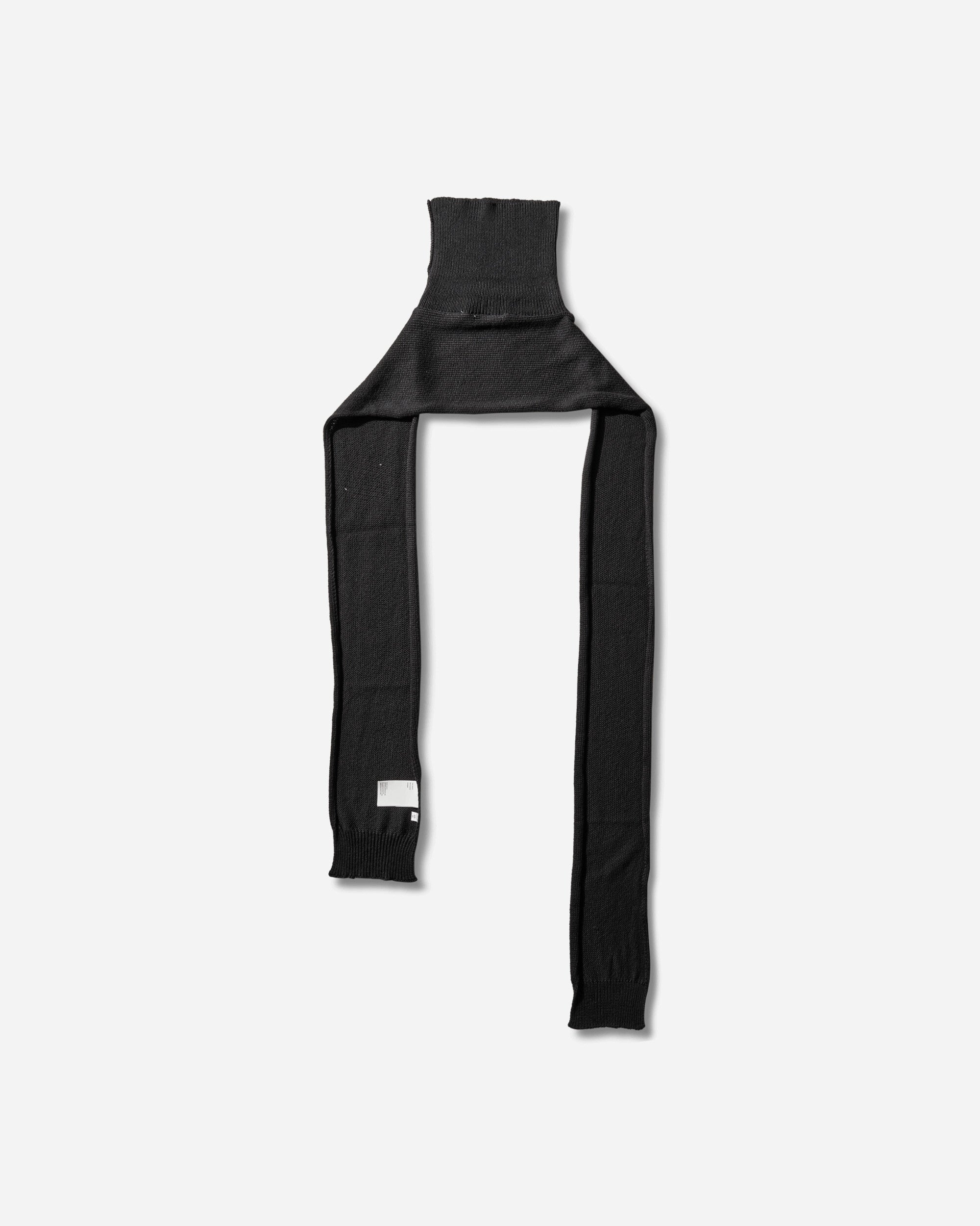 Our Legacy Wmns Mock Scarf Black Cloud Cotton Gloves and Scarves Scarves and Warmneck A2268MB 001