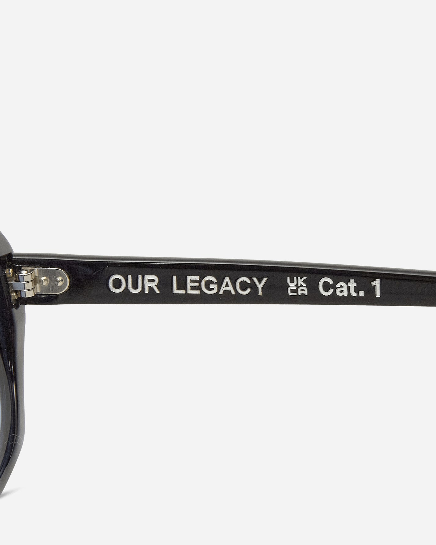 Our Legacy Earth Infinite Black Eyewear Sunglasses A2238EI 001
