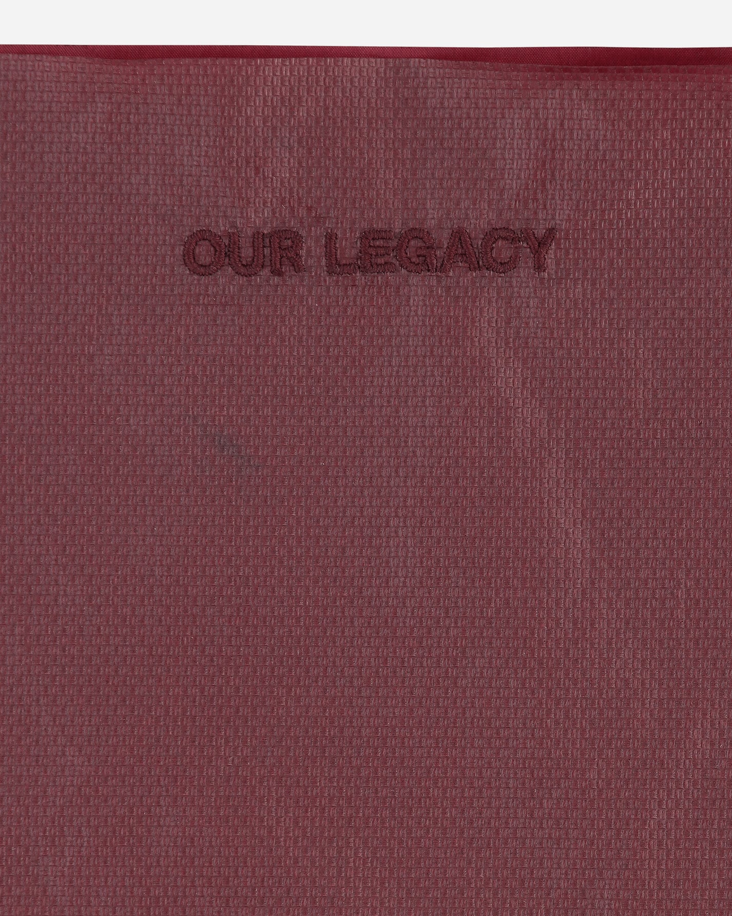 Our Legacy Grocery Bag Carmine Nyloguard Grid Bags and Backpacks Tote Bags A2268GCN 001