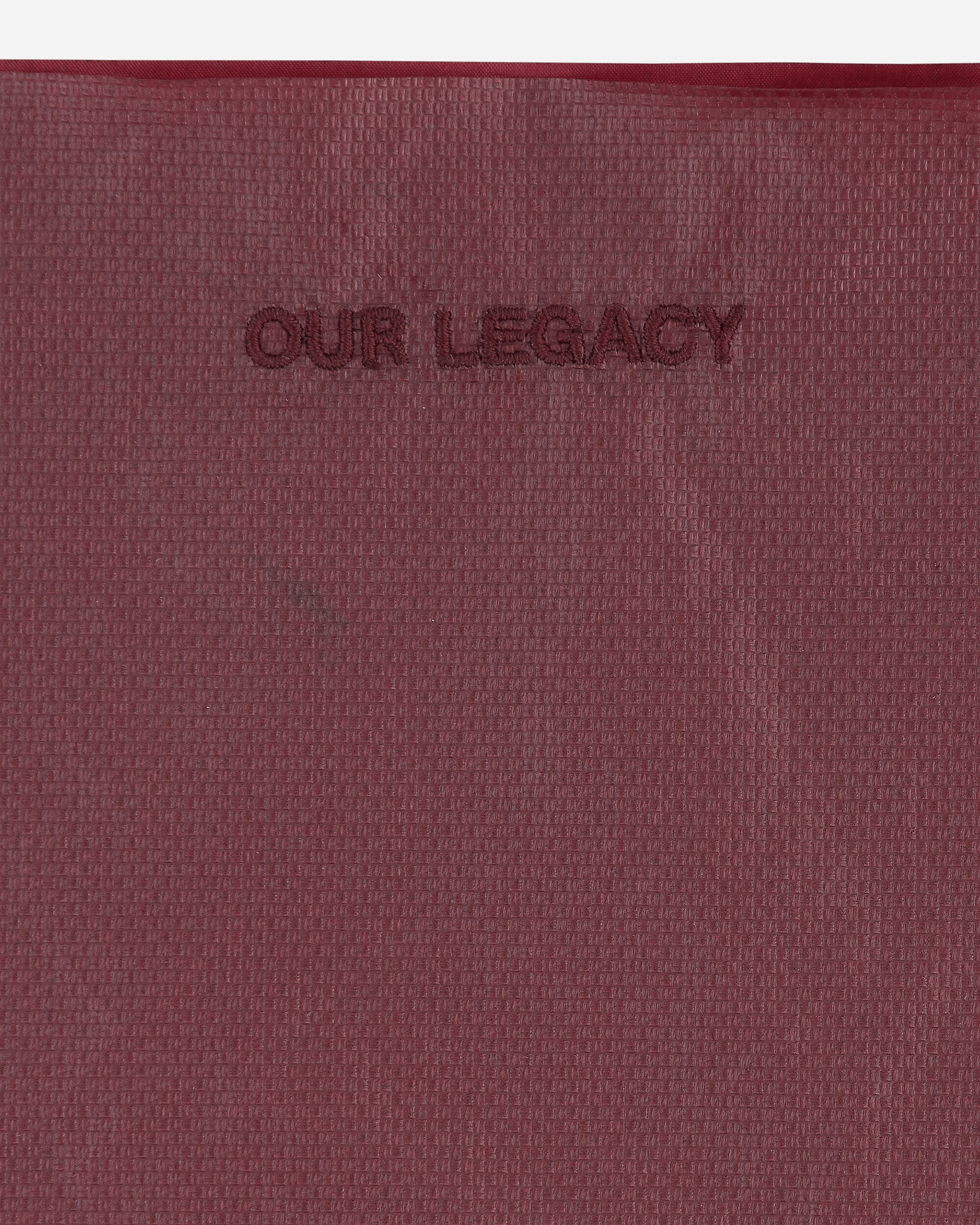 Our Legacy Grocery Bag Carmine Nyloguard Grid Bags and Backpacks Tote Bags A2268GCN 001