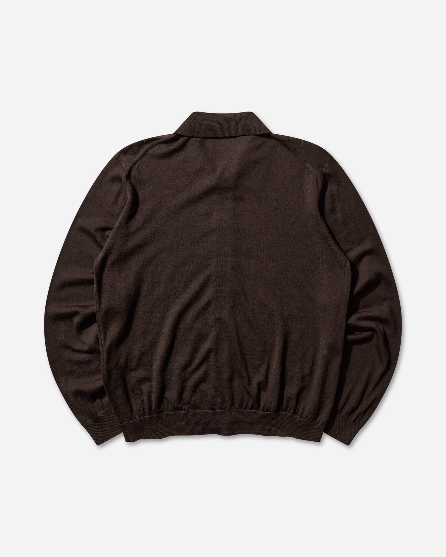 Our Legacy Evening Polo Pub Argyle Fine Wool Knitwears Cardigans M4253EP 001