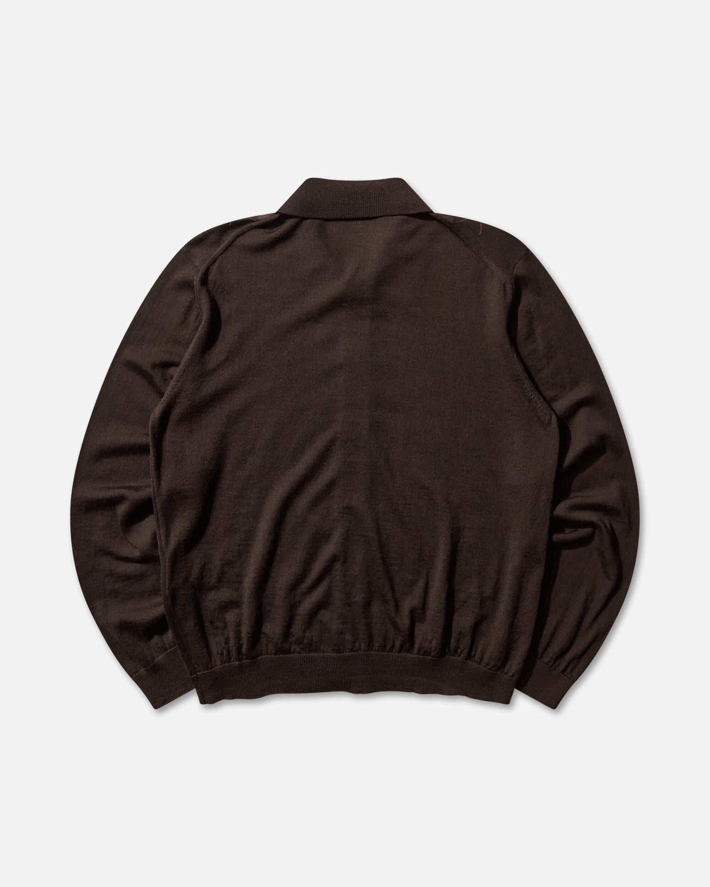 Our Legacy Evening Polo Pub Argyle Fine Wool Knitwears Cardigans M4253EP 001