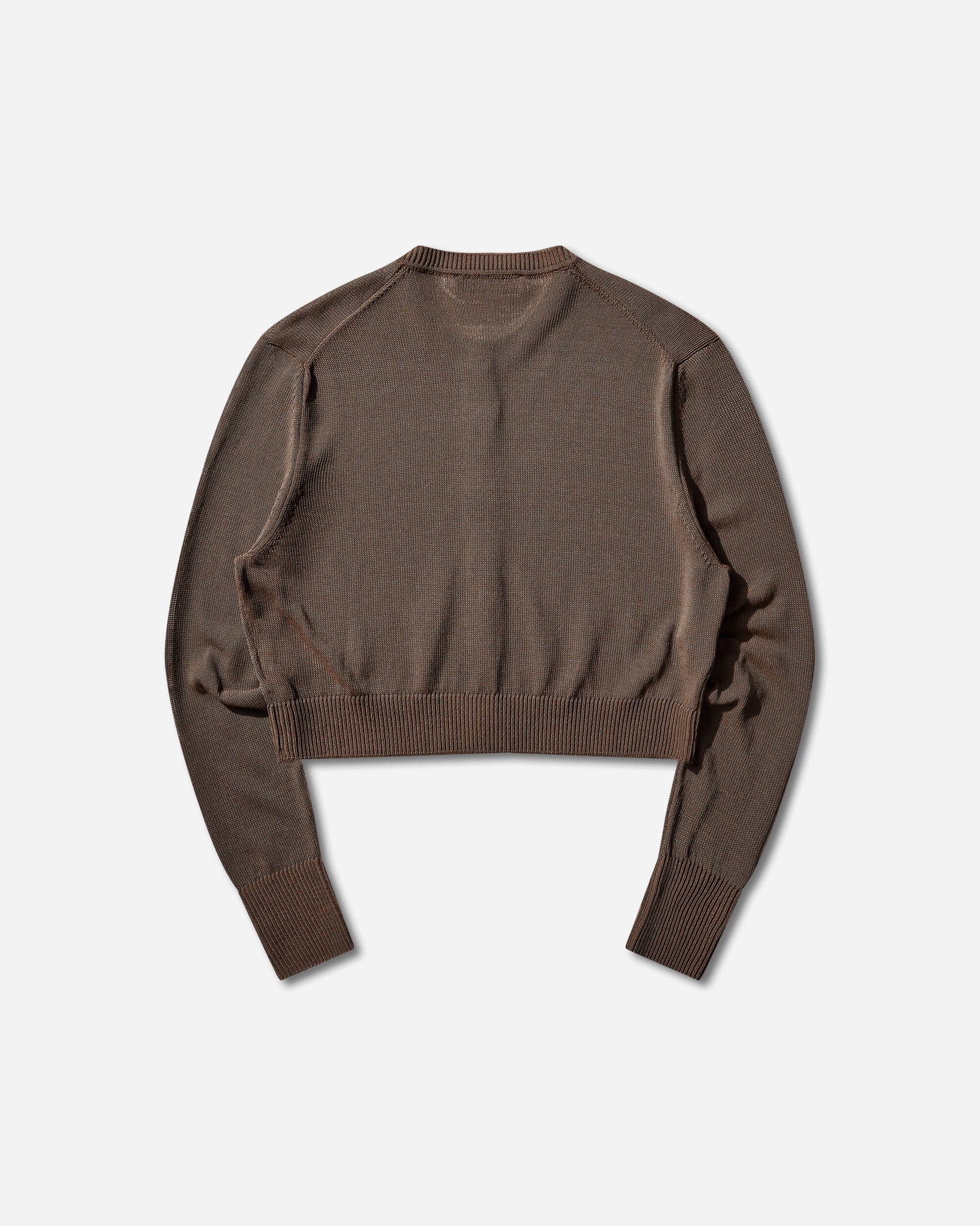 Our Legacy Wmns Micro Cardigan Cangiante Copper Tech Cotton Knitwears Cardigans W2263MC 001