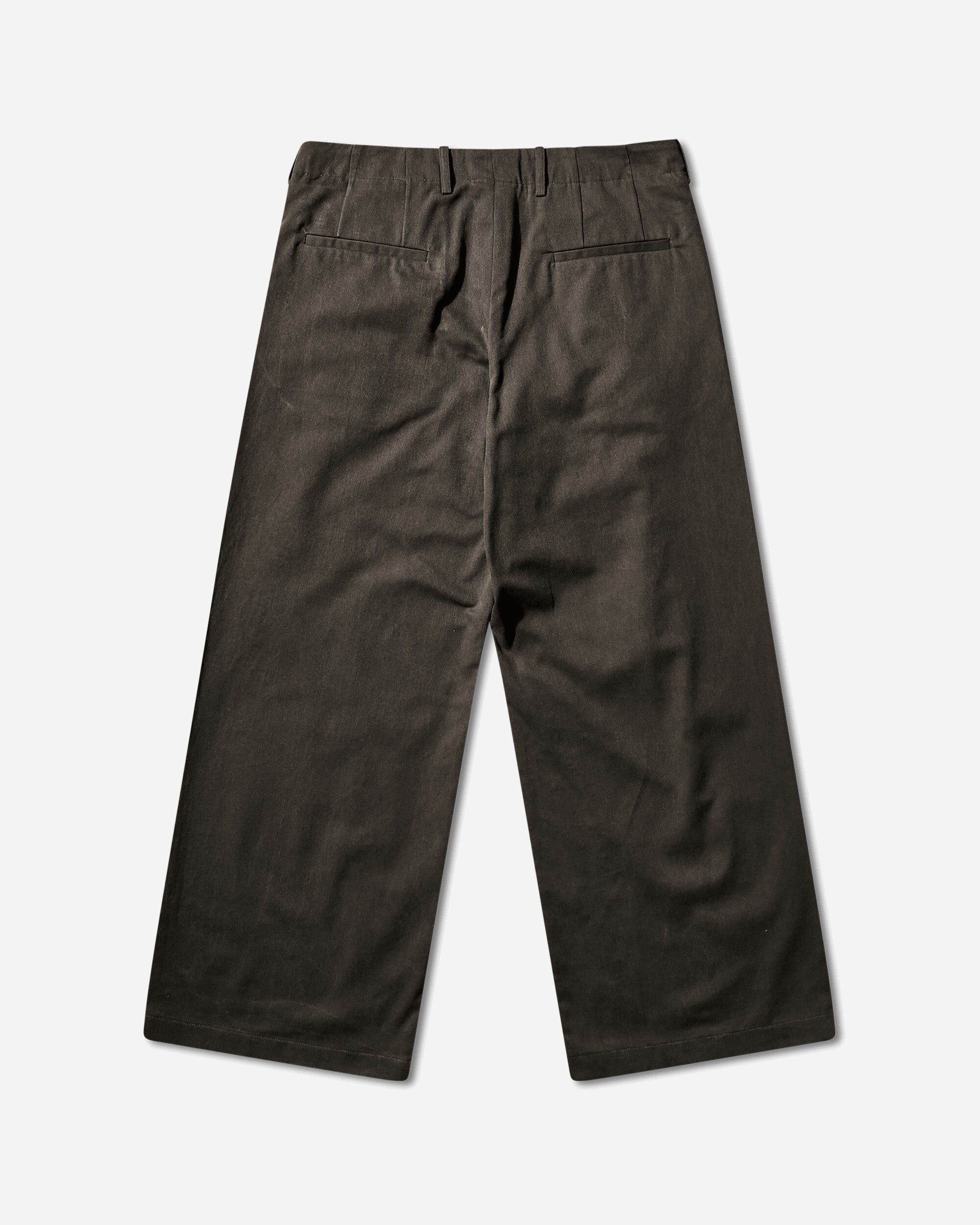 Our Legacy Bridge Chino Antique Mudd Coated Sateen Pants Chinos M2264BAM 001