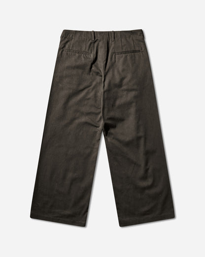 Our Legacy Bridge Chino Antique Mudd Coated Sateen Pants Chinos M2264BAM 001