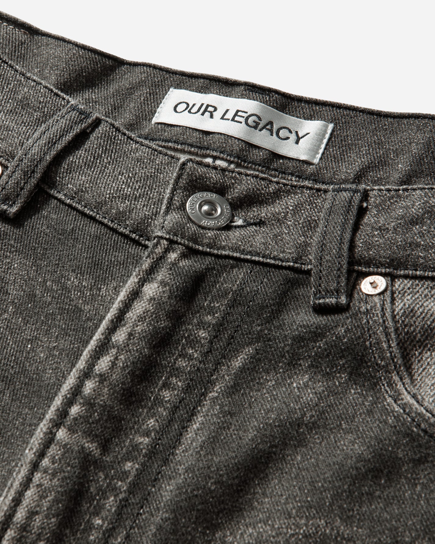 Our Legacy Third Cut Digital Black Aurora Print Pants Denim M2265TD 001