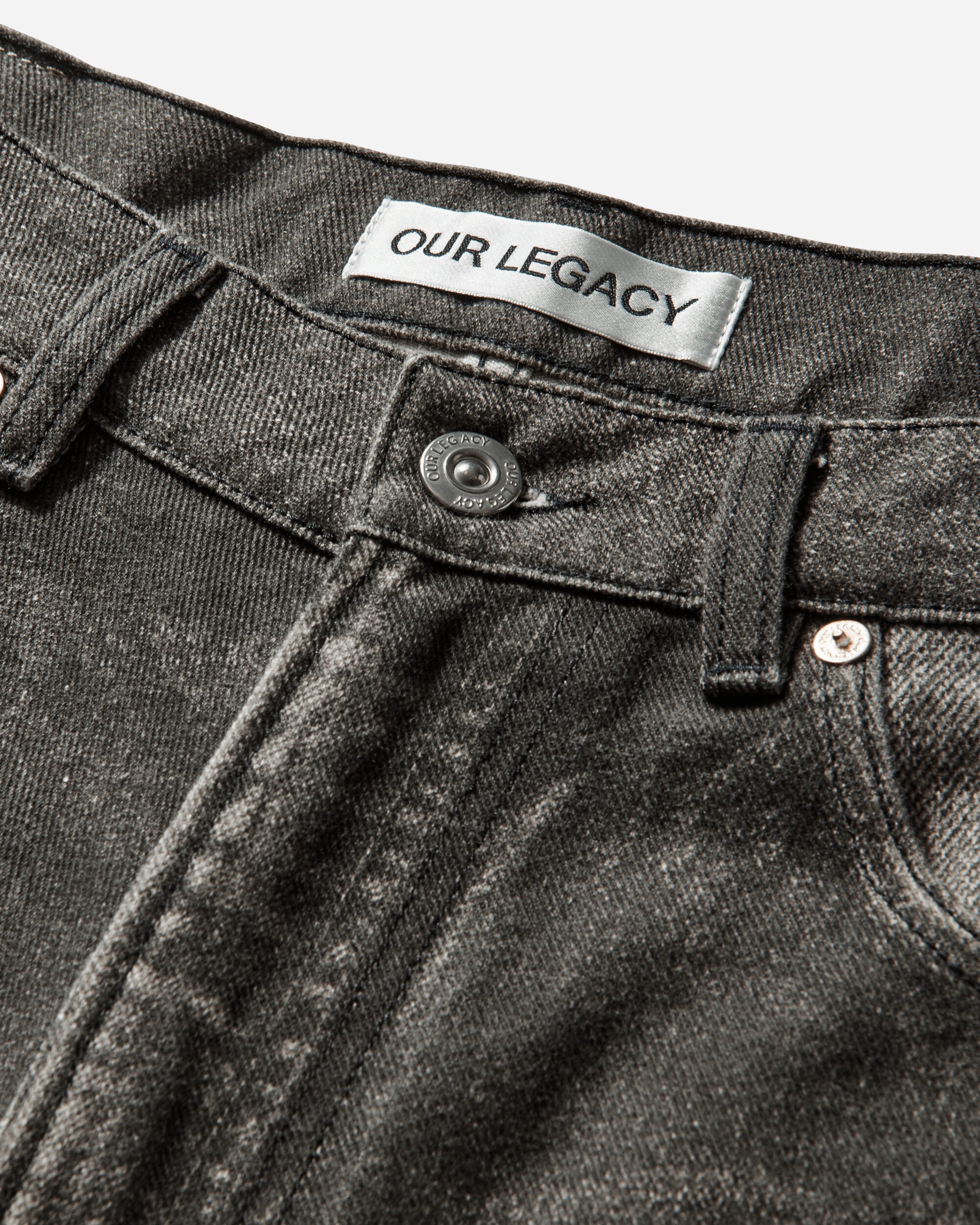 Our Legacy Third Cut Digital Black Aurora Print Pants Denim M2265TD 001