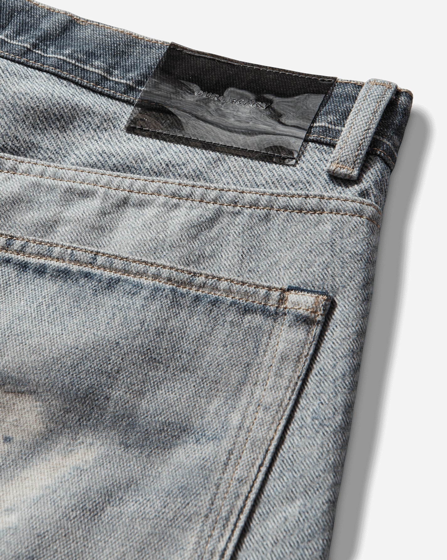 Our Legacy Third Cut Digital Denim Print Pants Denim M4205TDD 001