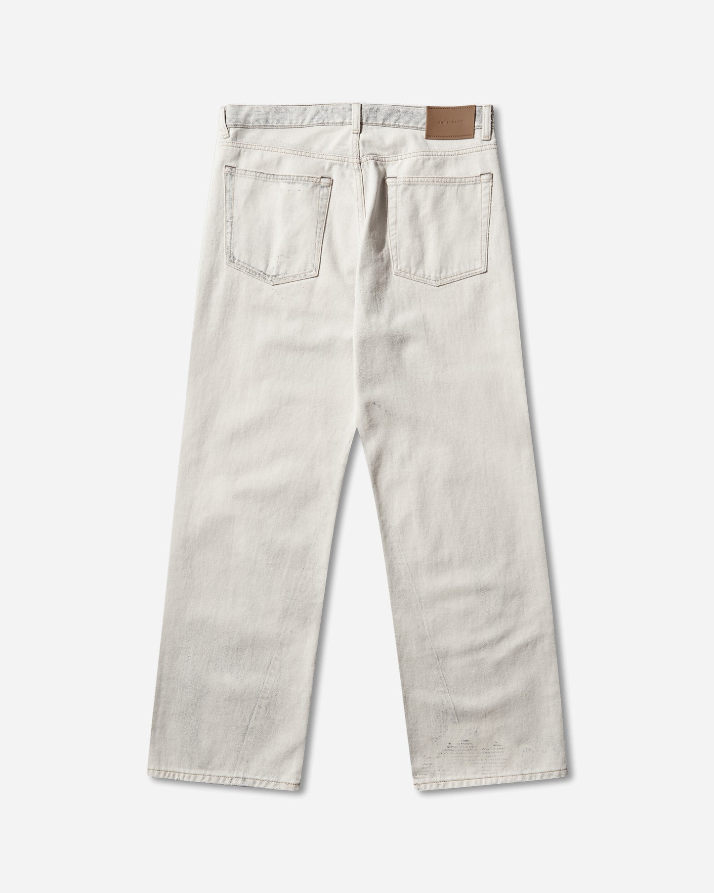 Our Legacy Third Cut Digital Coffe Print Pants Denim M2265TDI 001