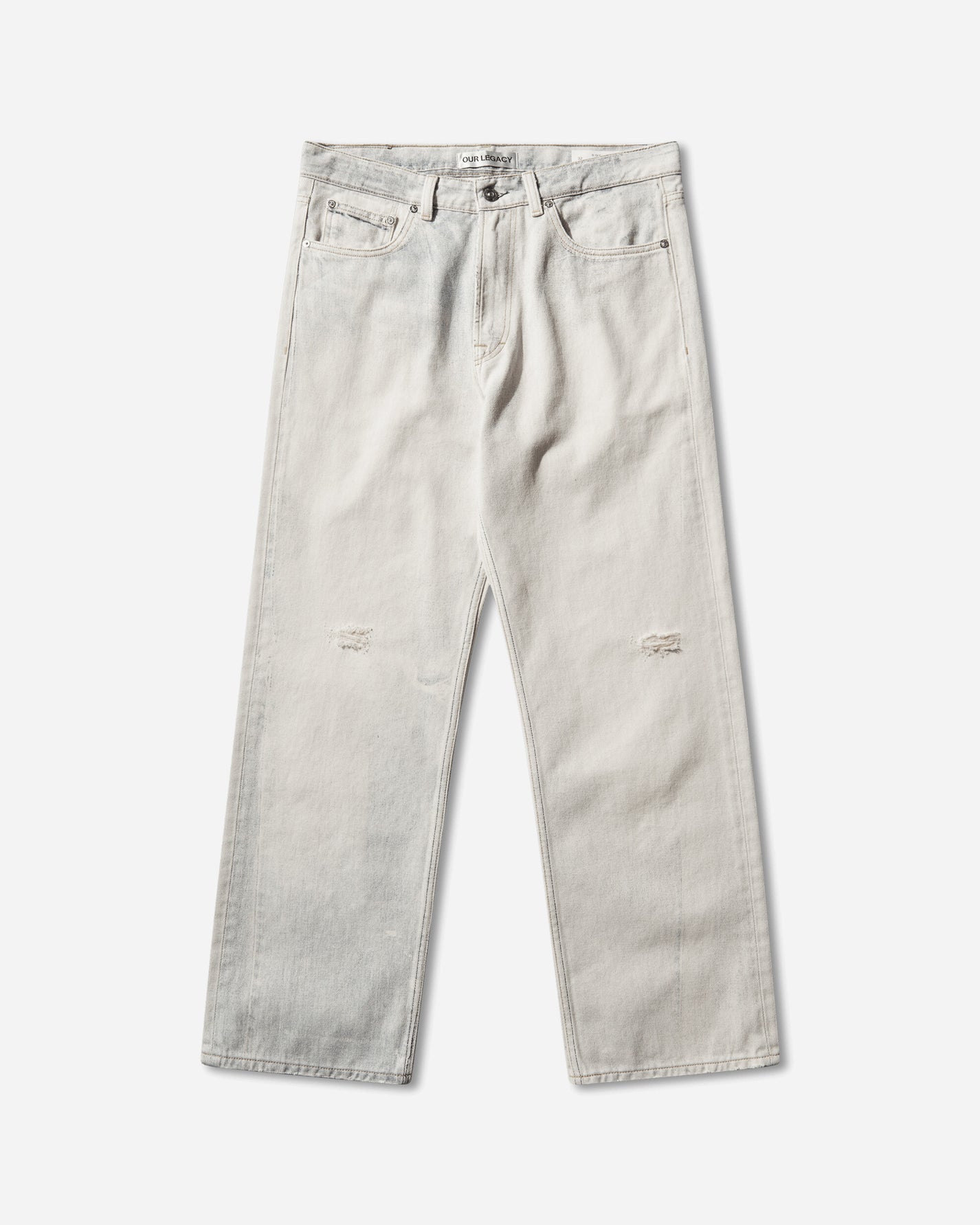 Our Legacy Third Cut Digital Coffe Print Pants Denim M2265TDI 001