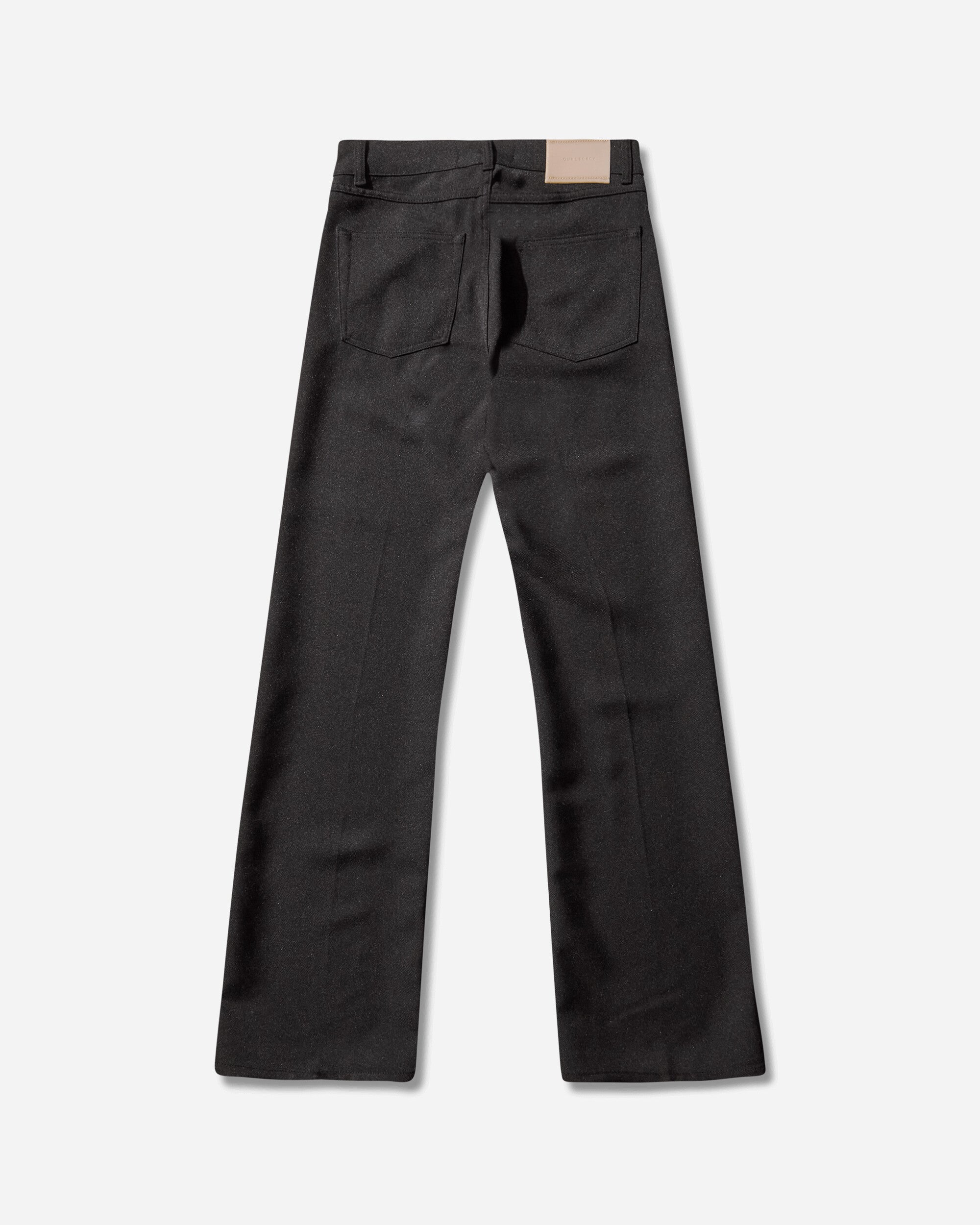 Our Legacy Wmns Boot Cut Black Permanent Crease Pants Denim W4255BB 001