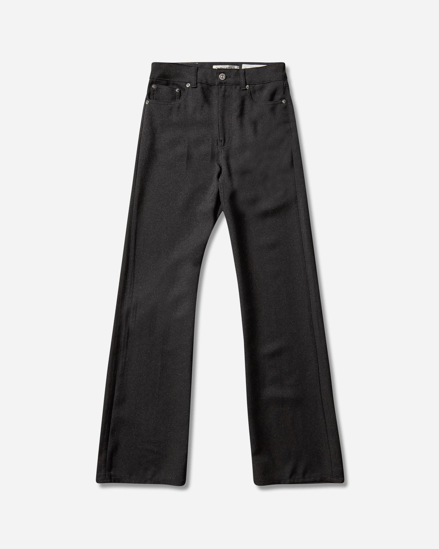 Our Legacy Wmns Boot Cut Black Permanent Crease Pants Denim W4255BB 001