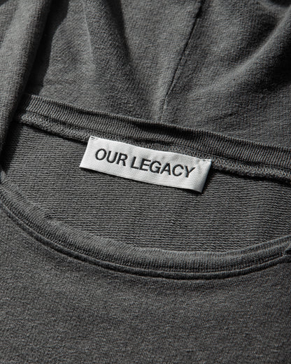 Our Legacy Relic Hoodie Washed Black Rogue Loopback Sweatshirts Hoodies M2266RWB 001