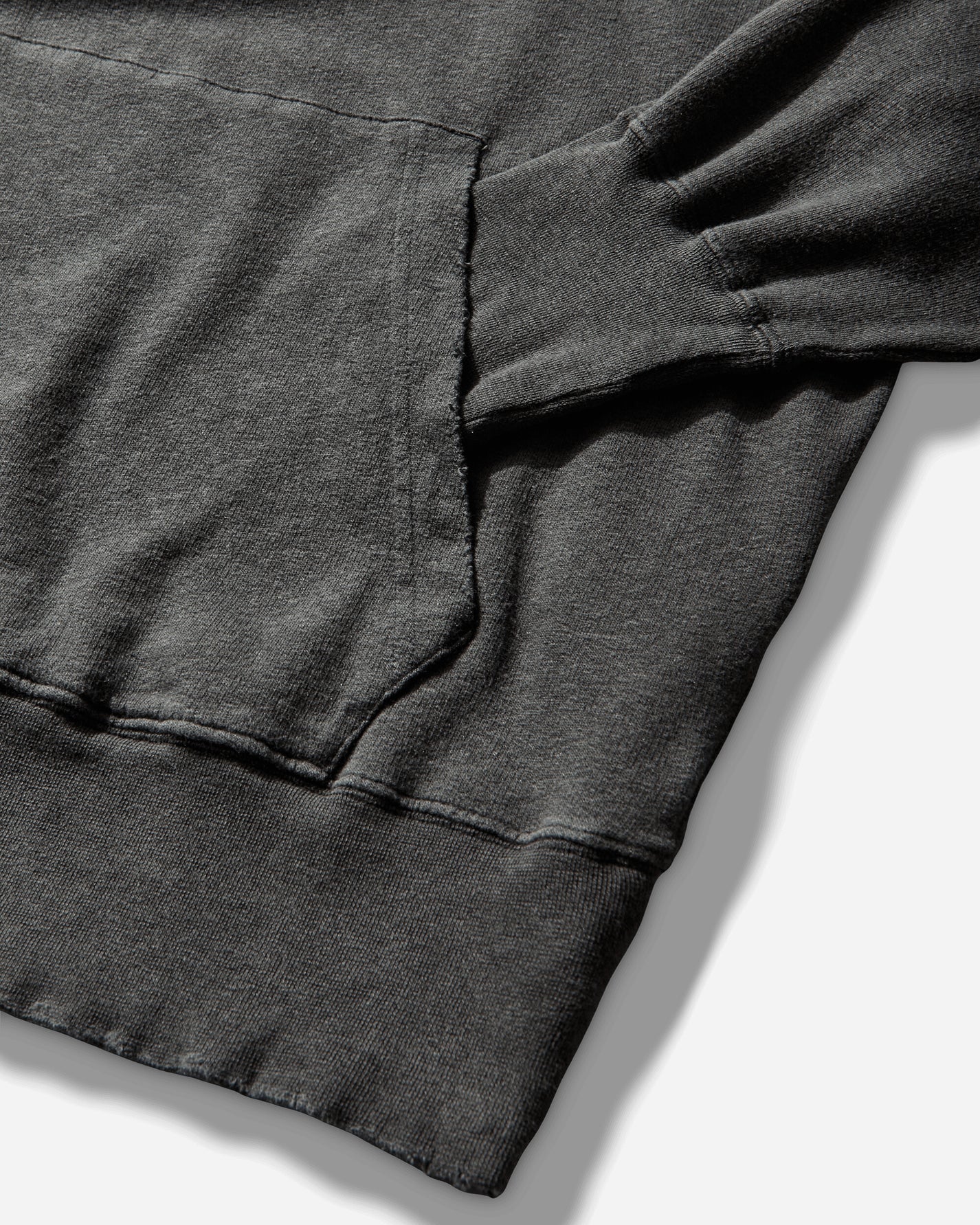 Our Legacy Relic Hoodie Washed Black Rogue Loopback Sweatshirts Hoodies M2266RWB 001