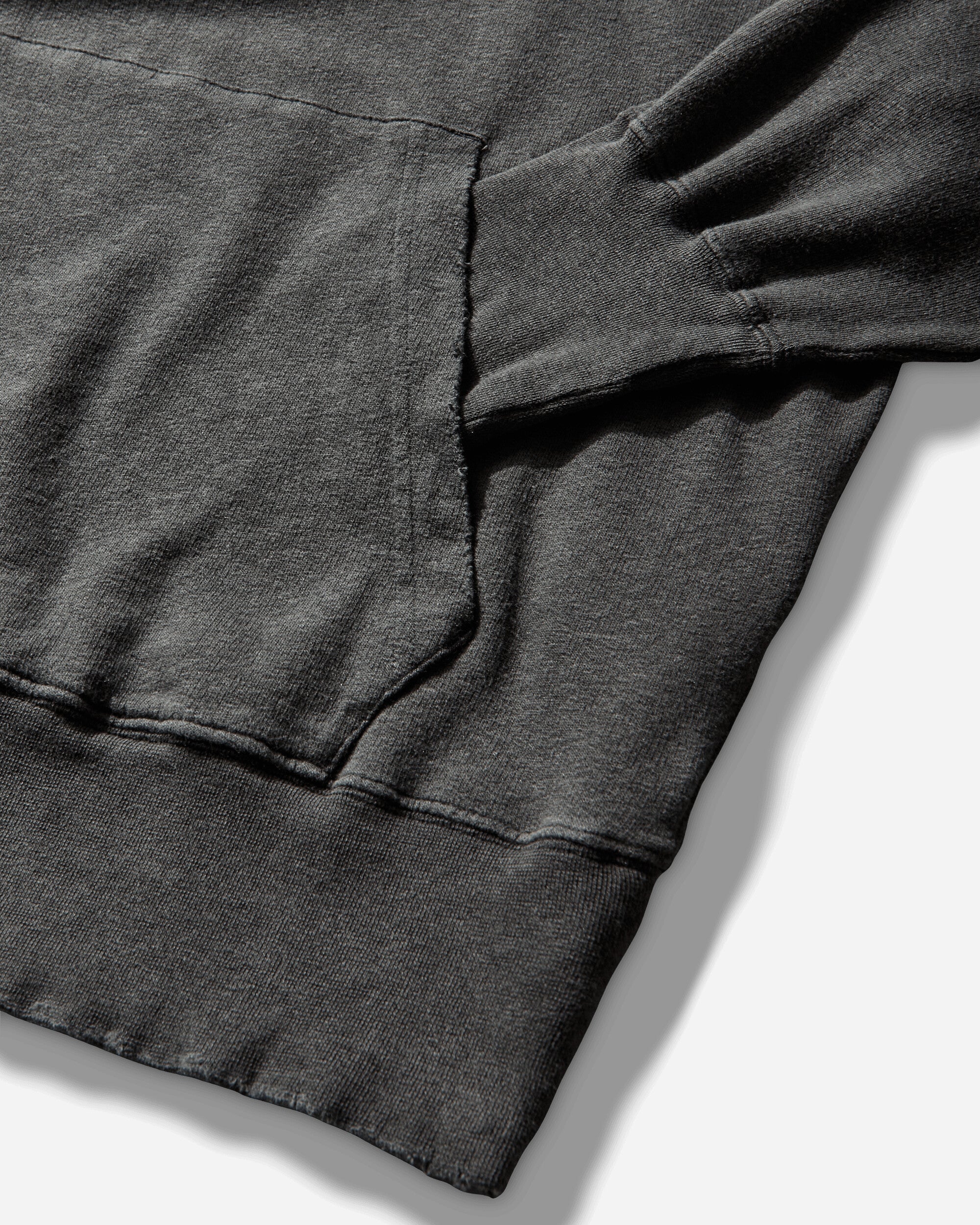 Our Legacy Relic Hoodie Washed Black Rogue Loopback Sweatshirts Hoodies M2266RWB 001