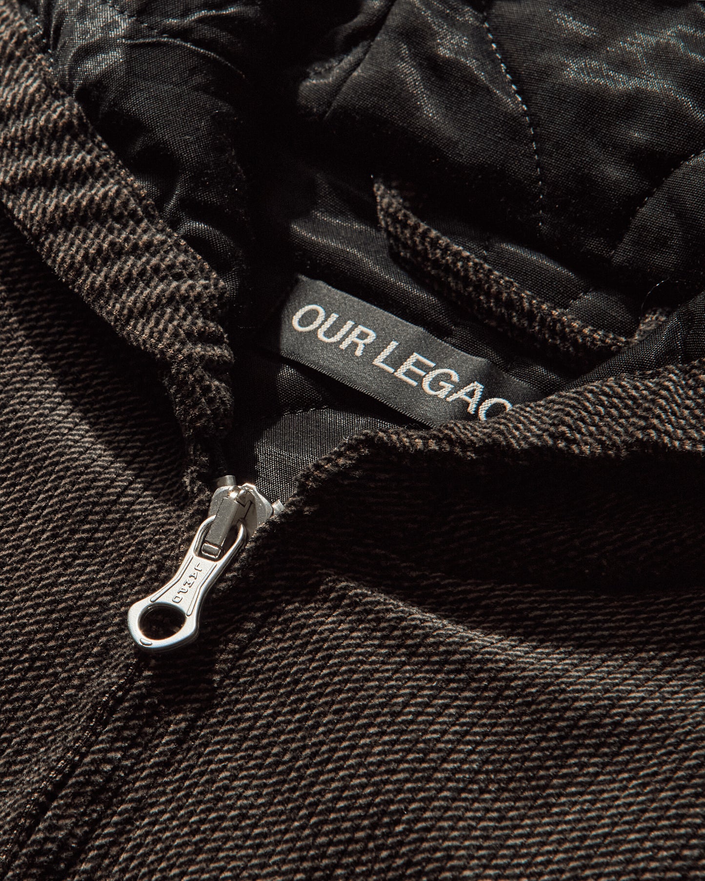 Our Legacy Bank Jacket Dark Brown Twill Cord Coats and Jackets Jackets M4251BD 001