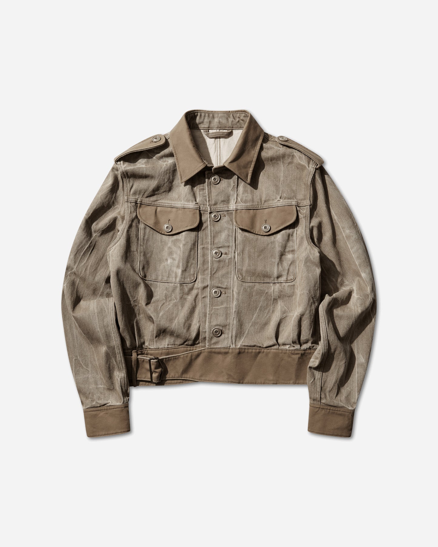 Our Legacy Battle Jacket Dusty Olive Pigment Twill Coats and Jackets Jackets M2261BDO 001