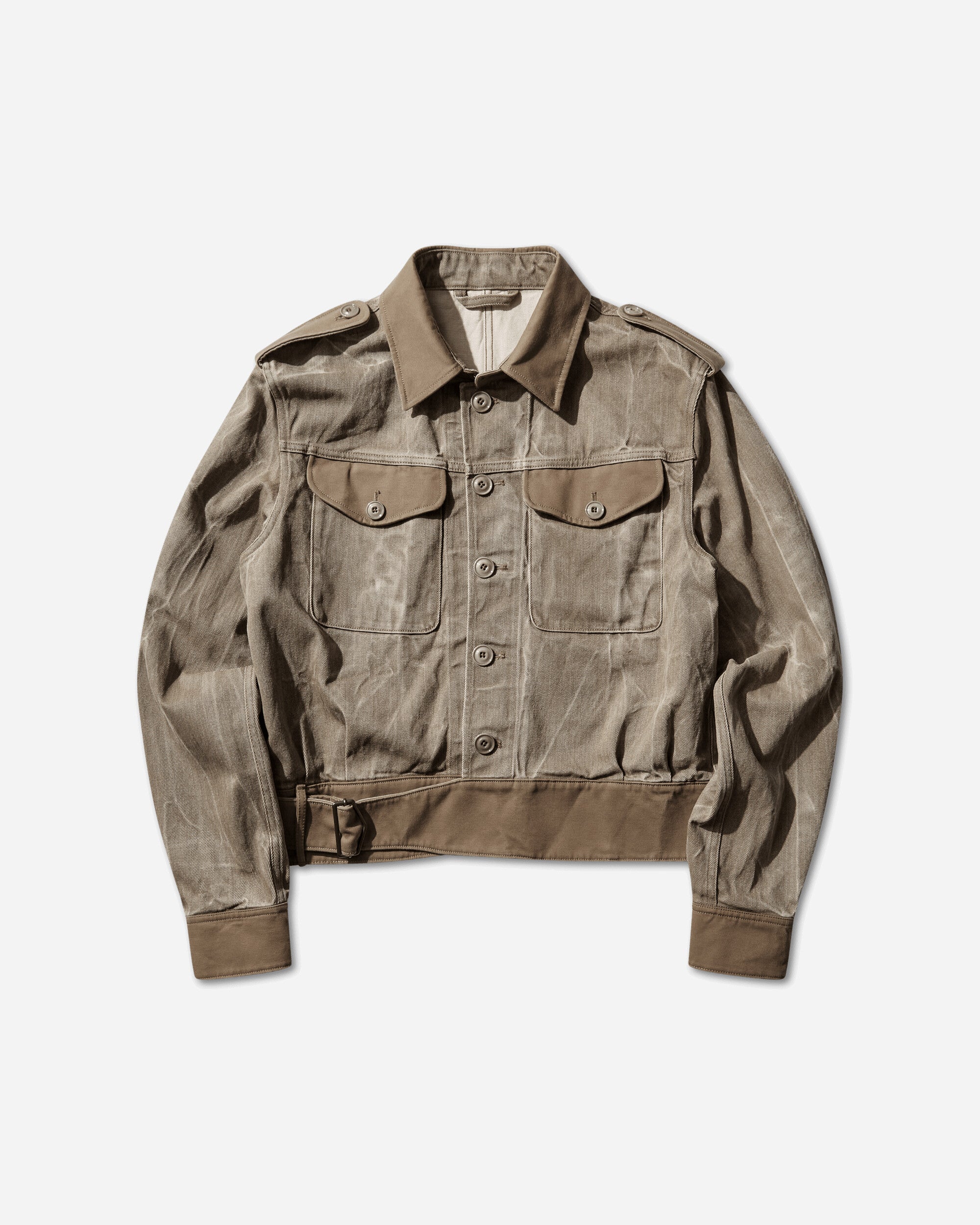 Our Legacy Battle Jacket Dusty Olive Pigment Twill Coats and Jackets Jackets M2261BDO 001