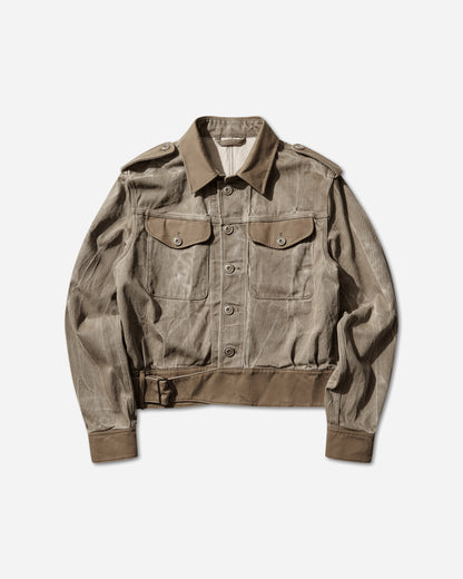 Our Legacy Battle Jacket Dusty Olive Pigment Twill Coats and Jackets Jackets M2261BDO 001